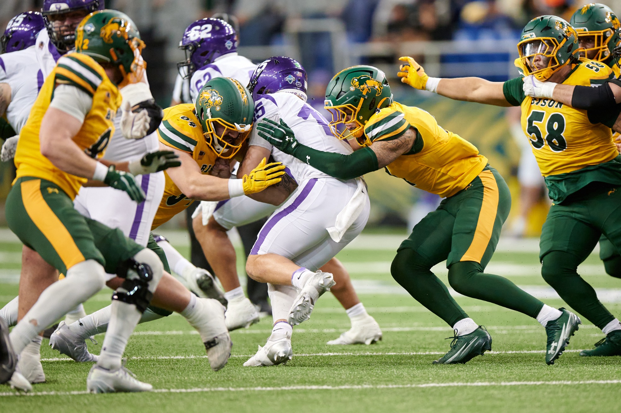 Photo from the Northern Iowa at North Dakota State football game Saturday, Nov. 15, 2025.
