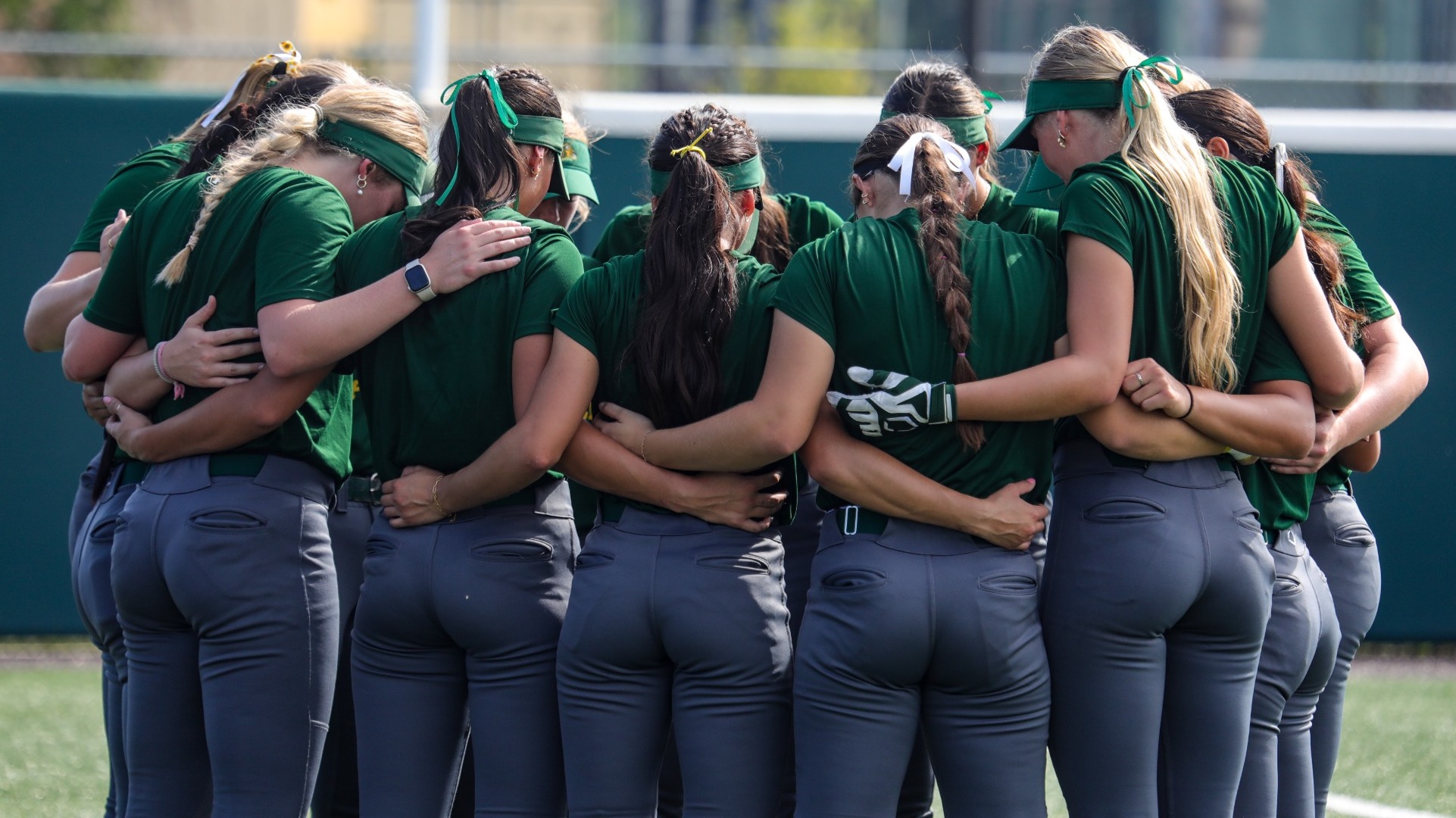 Softball Team Huddle