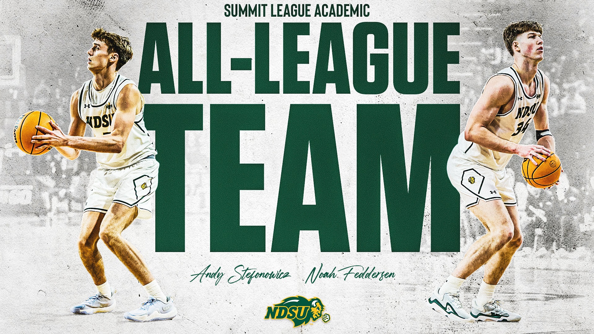 Andy Stefonowicz & Noah Feddersen, Academic All-League
