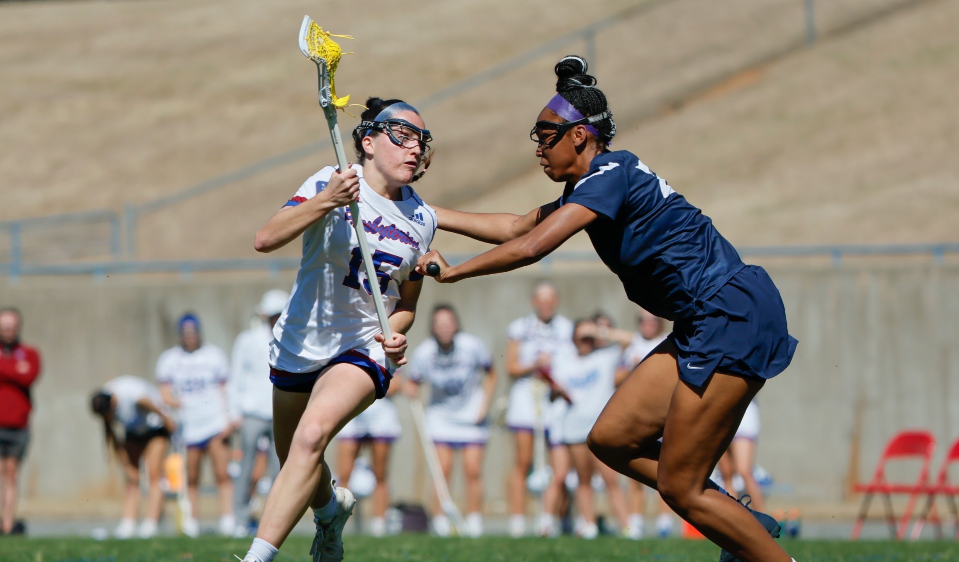 Lacrosse Mirrors SeasonHigh in Goal Count, Drops Close Encounter with