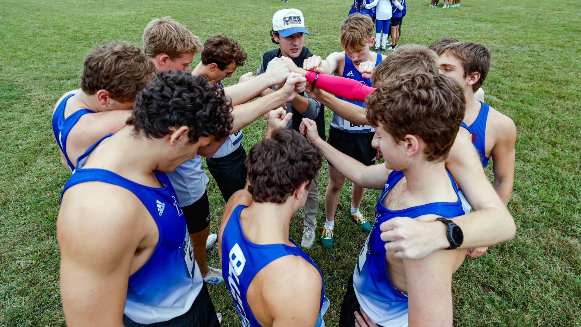 Men's Team Huddle