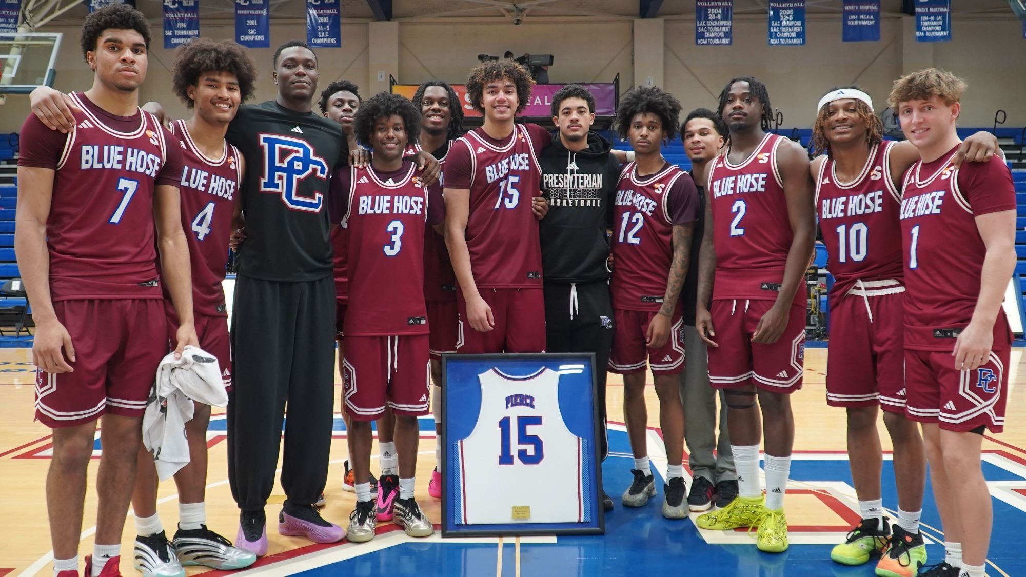 Jonah Pierce senior night photo