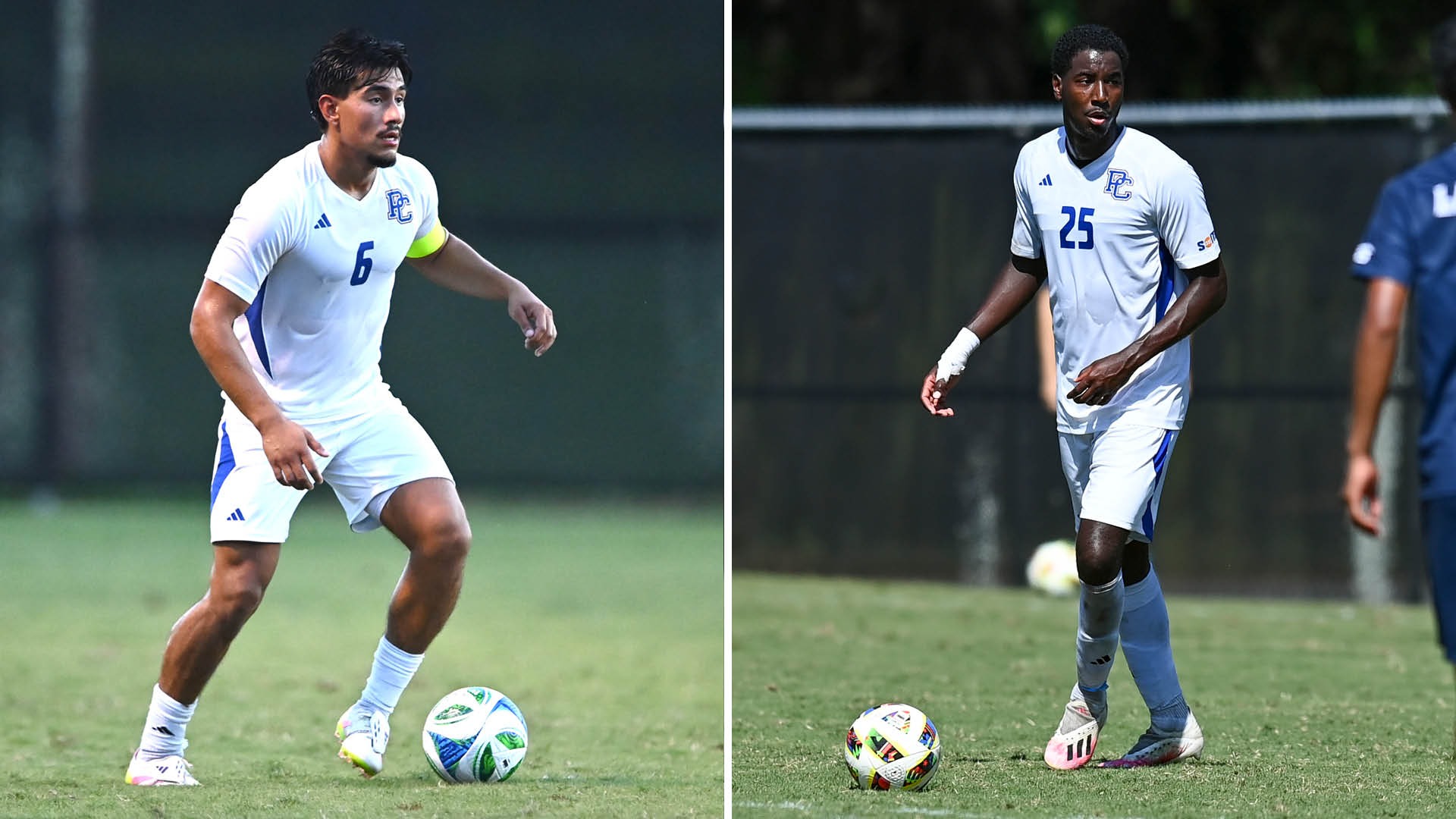 Blue Hose In the Pros Soccer - Steven Cordova and Reudd Manin