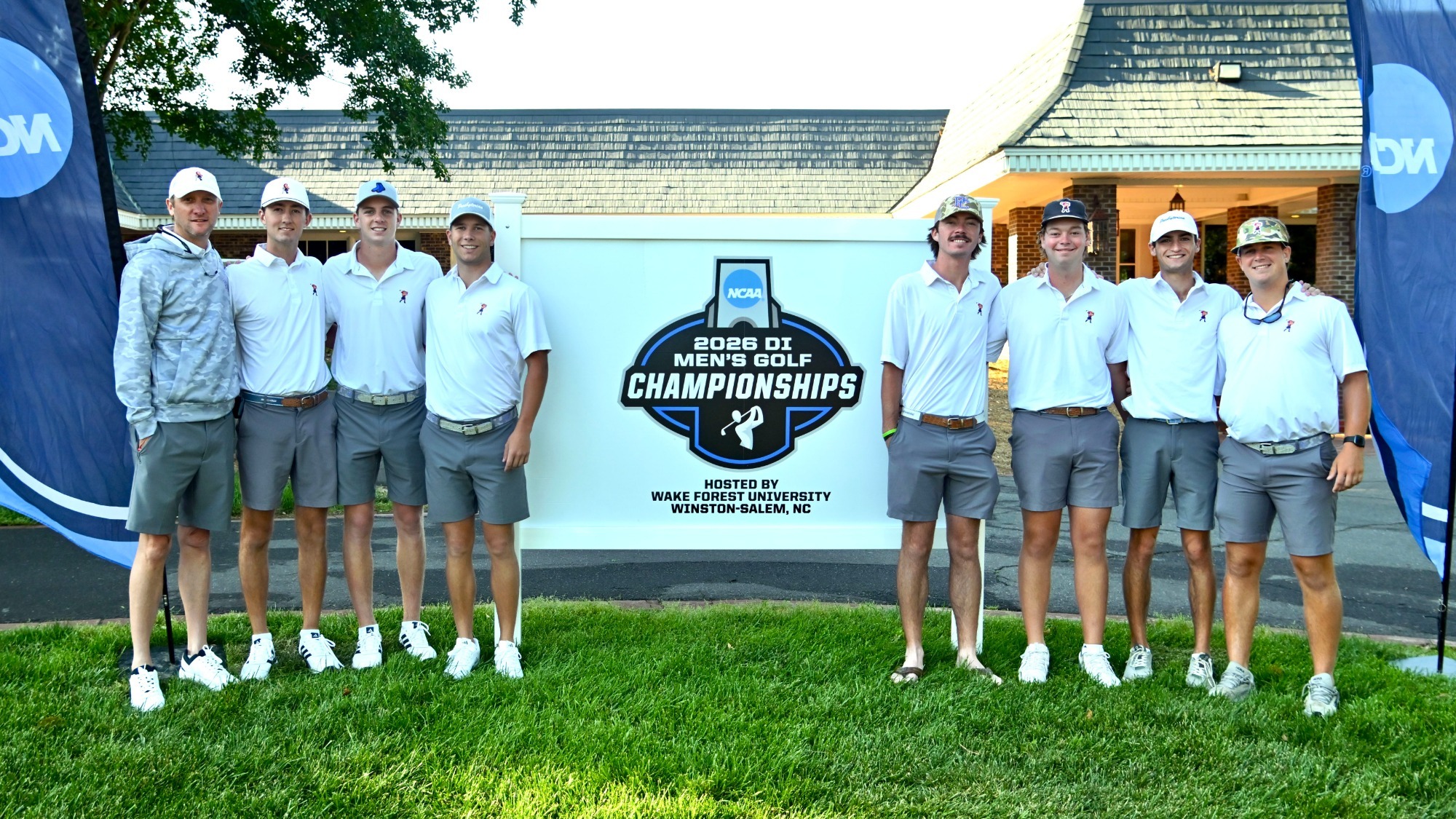 NCAA Tournament Men's Golf Team Photo