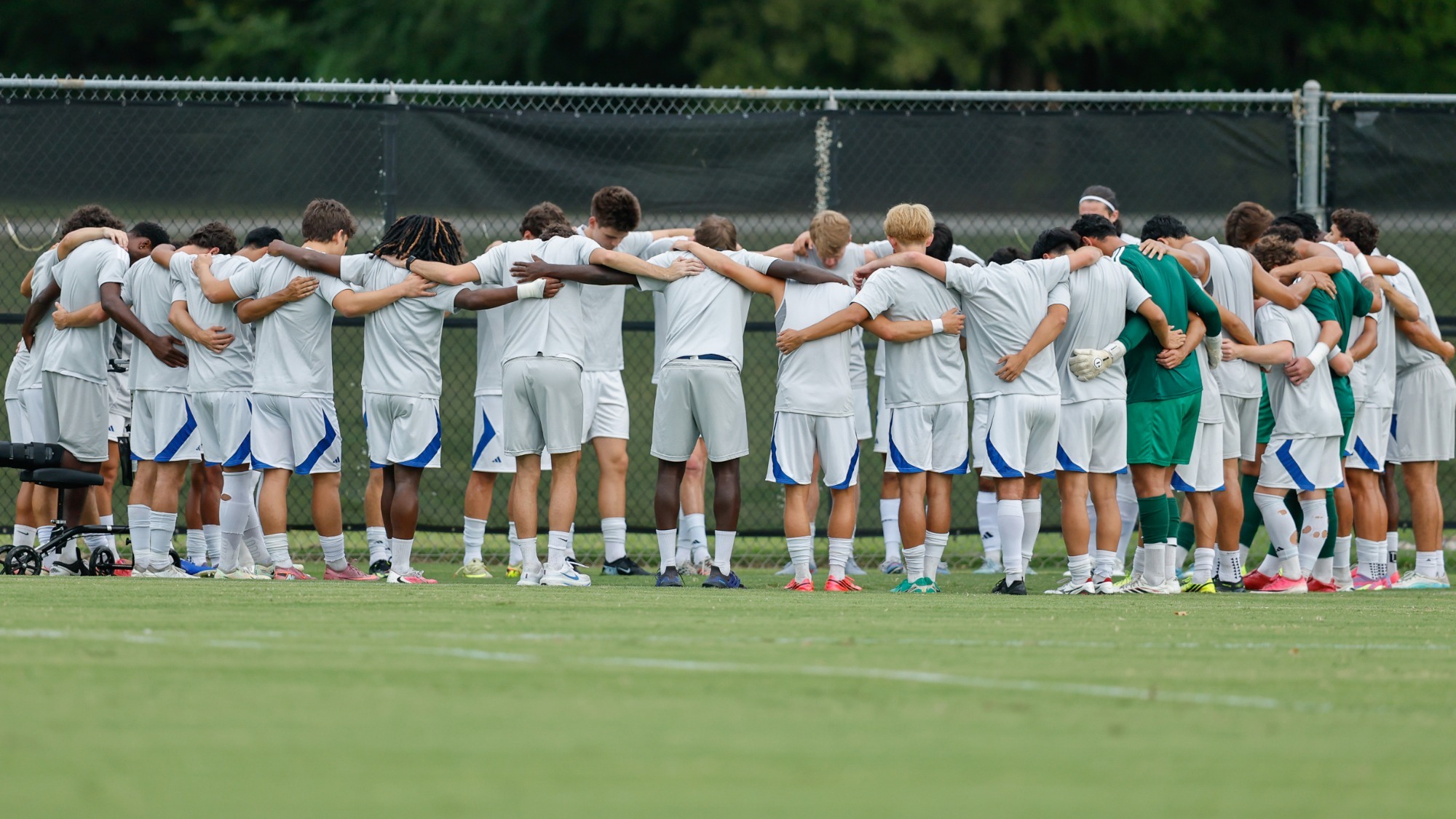 Team huddle