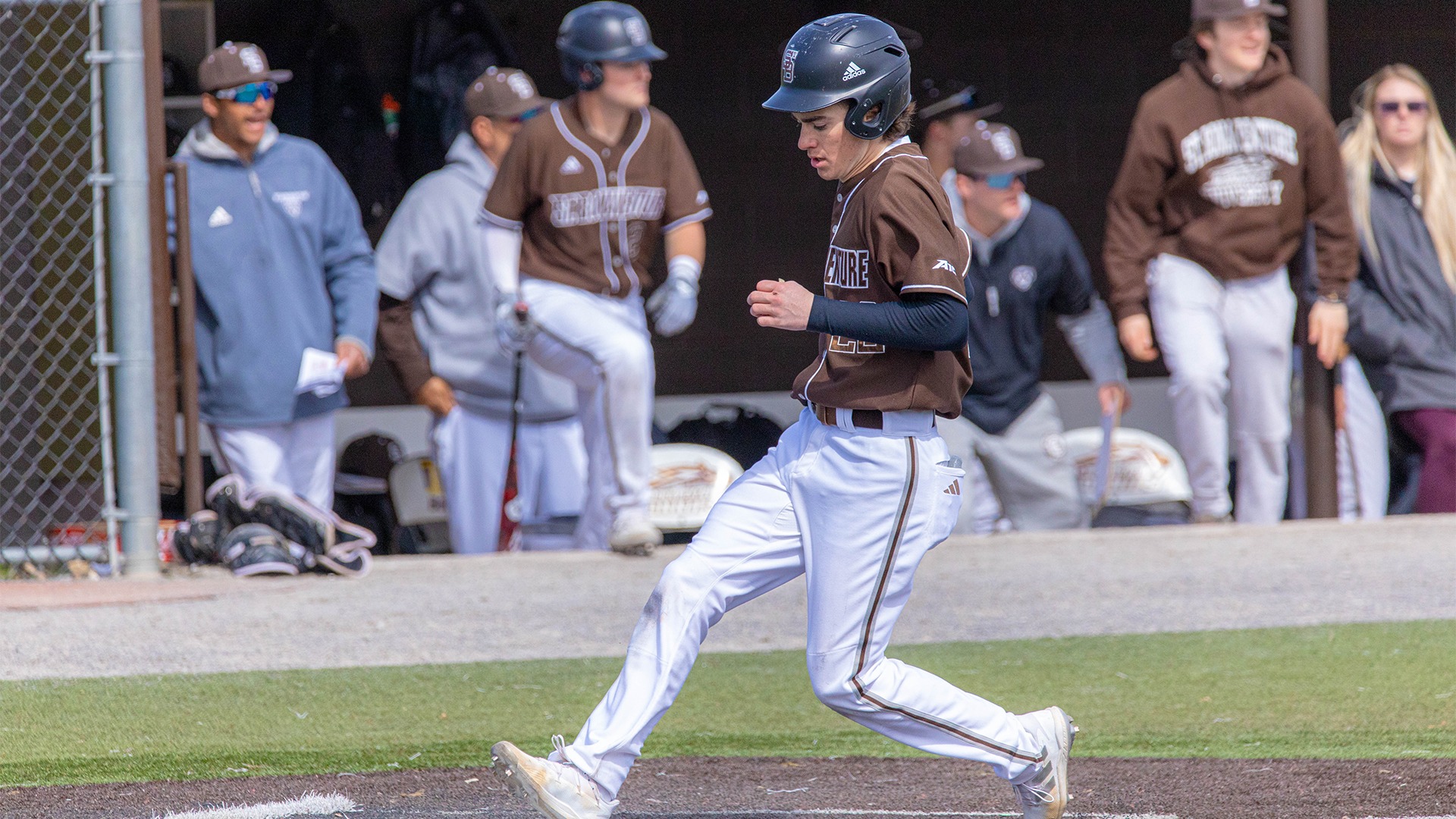Bonnies Baseball Evens Series With 107 Win vs. Saint Louis St. Bonaventure
