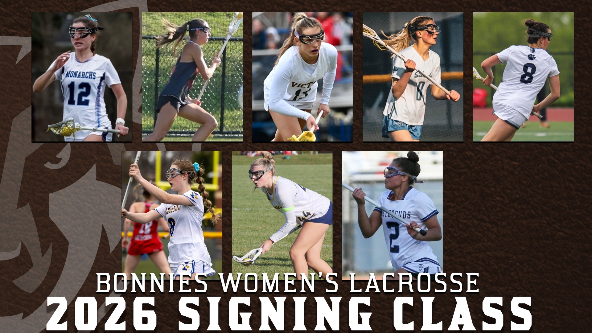 WLAX 2026 recruiting class graphic