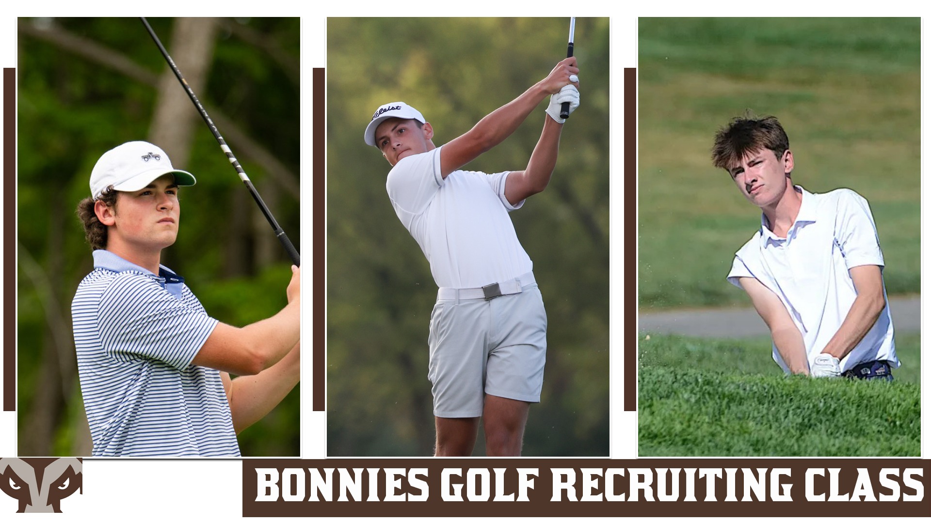 Bonnies Men's Golf 2026 Recruiting Class