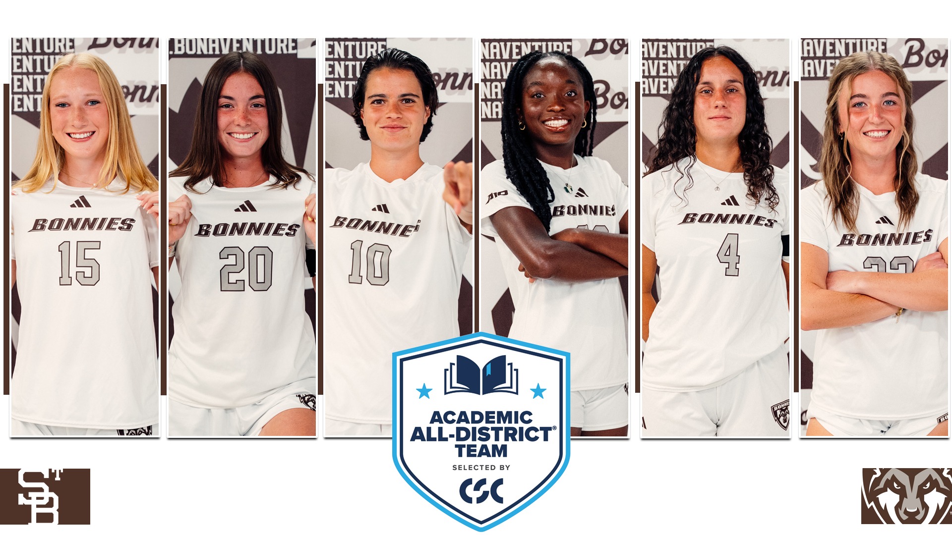 WSOC 2025 CSC Academic All-District graphic