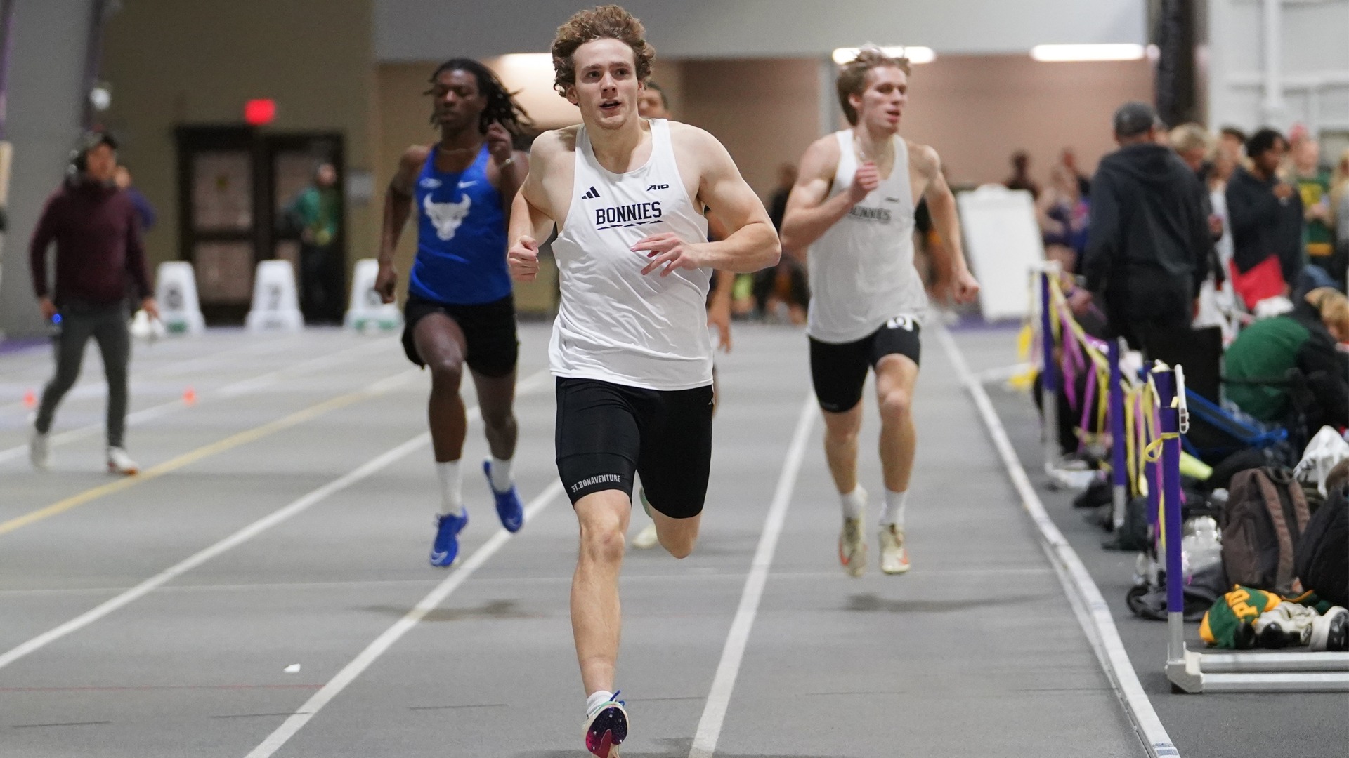 Christian Figueroa sprinting