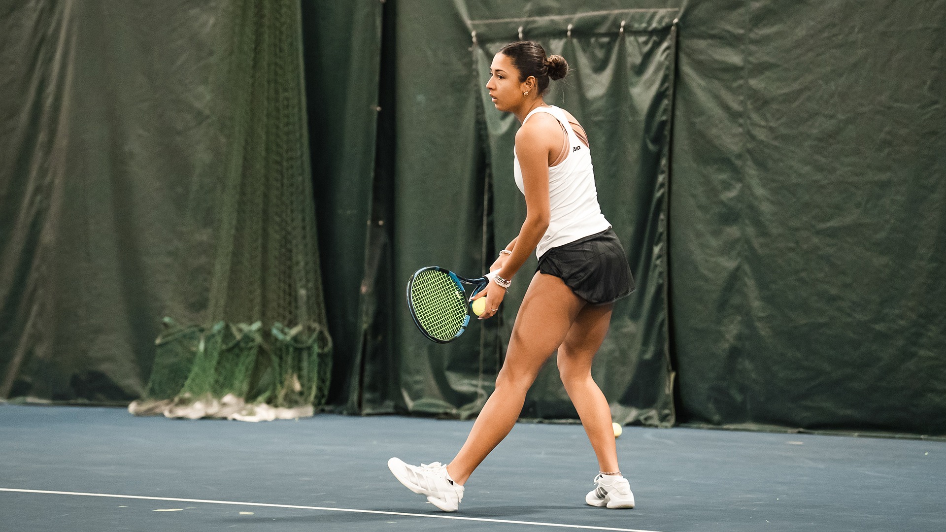 Sienna Smith serving