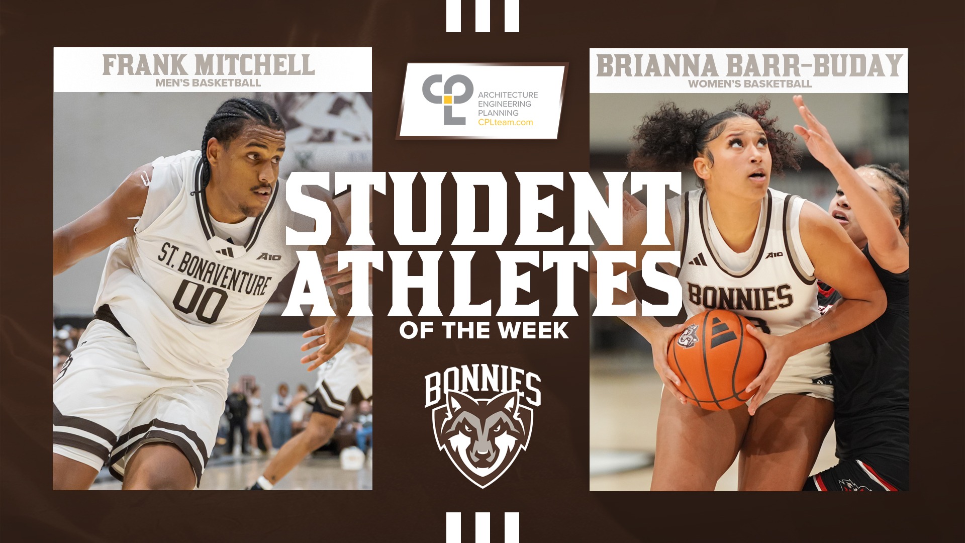 Bonnies Athletes of the Week Jan. 19 2026