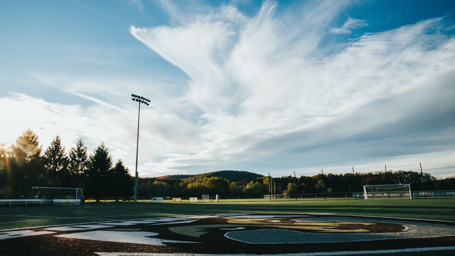 Marra Athletics Complex sunset
