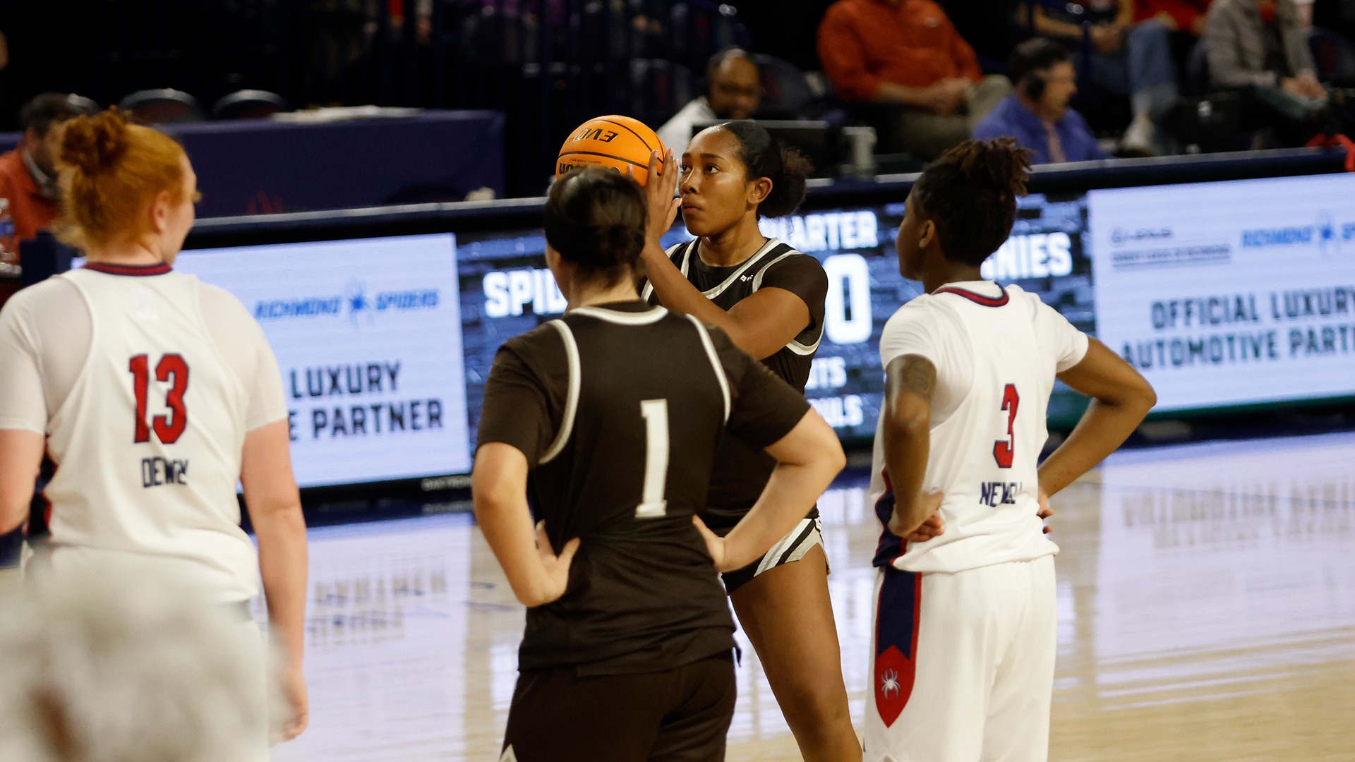 Brillana Boyd shooting a free throw
