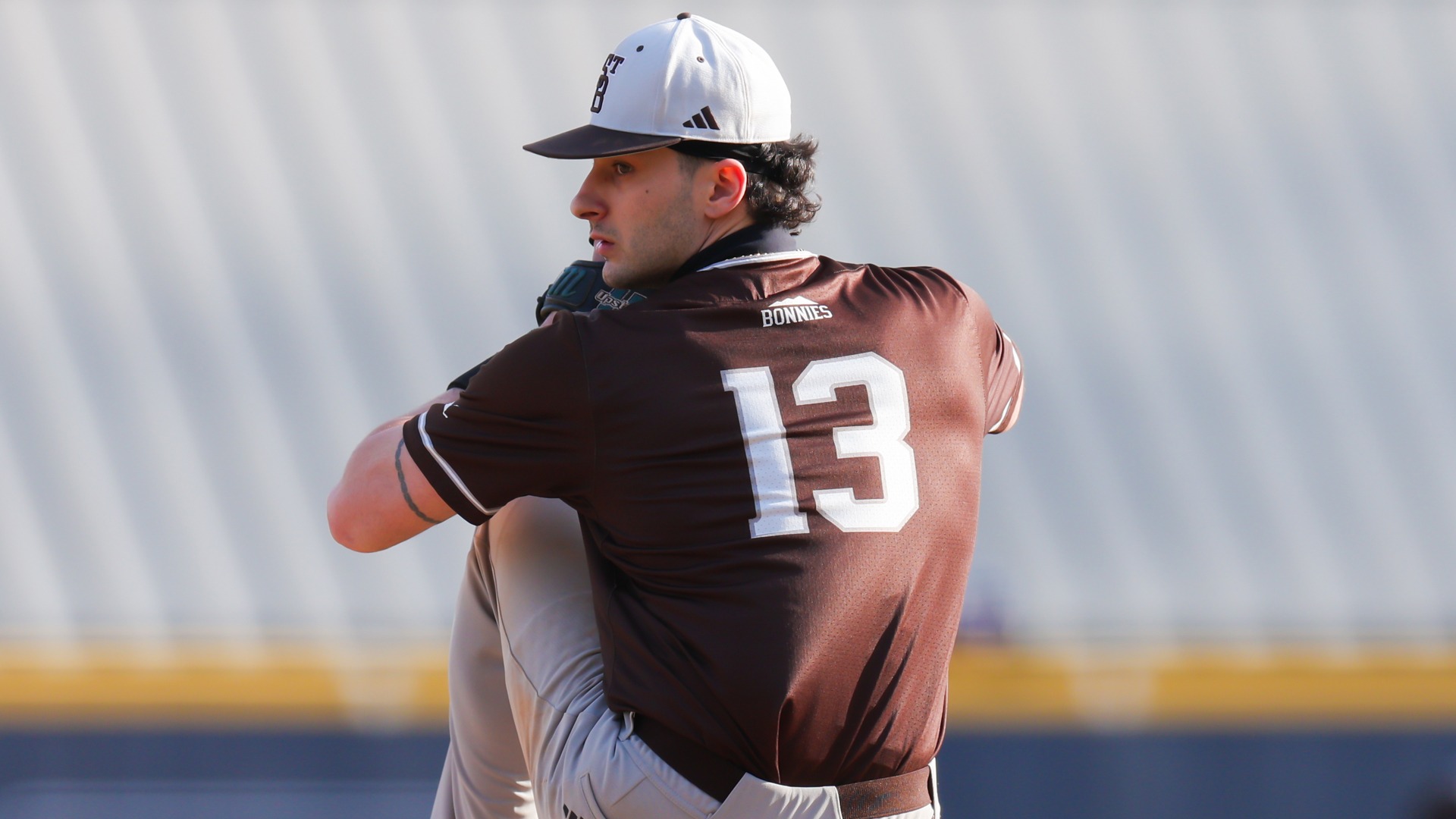 Joey Calabretti pitching at UNC Asheville