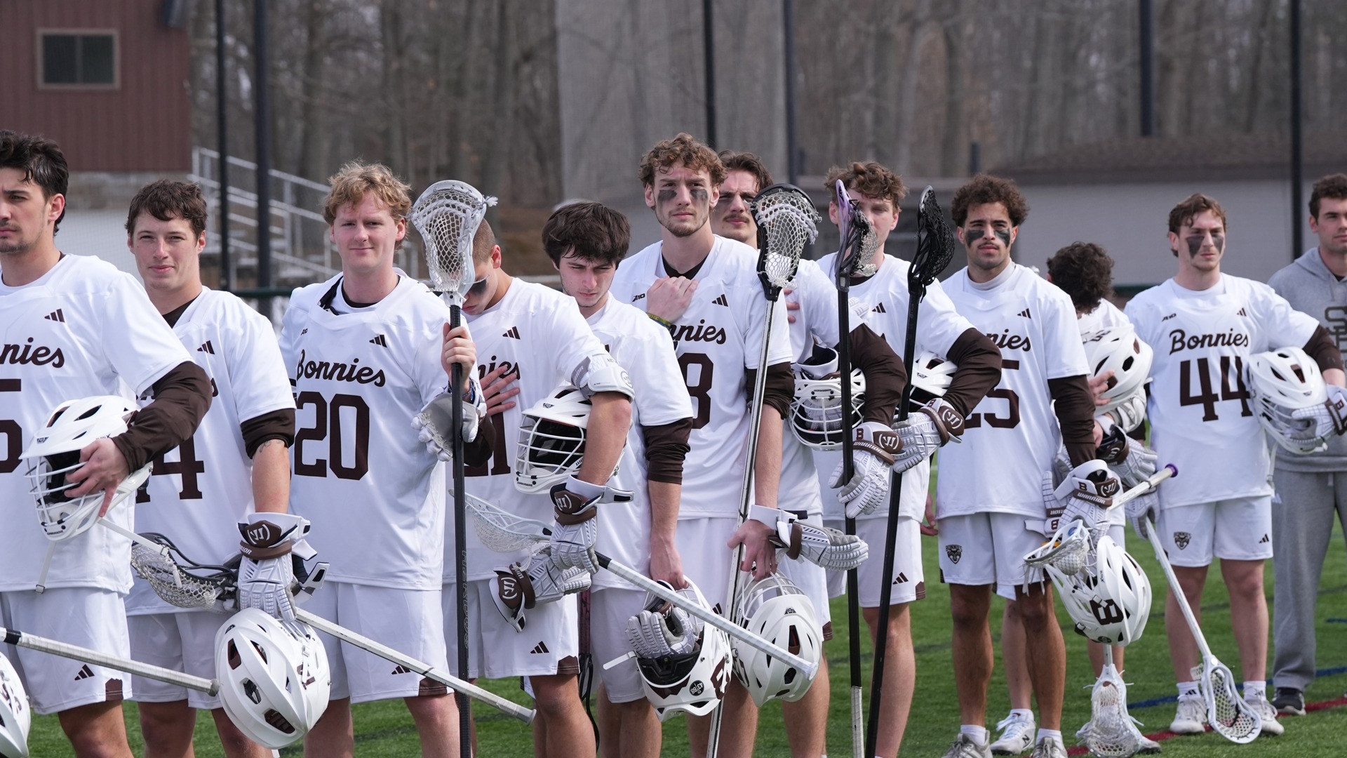 Men's Lacrosse start of game