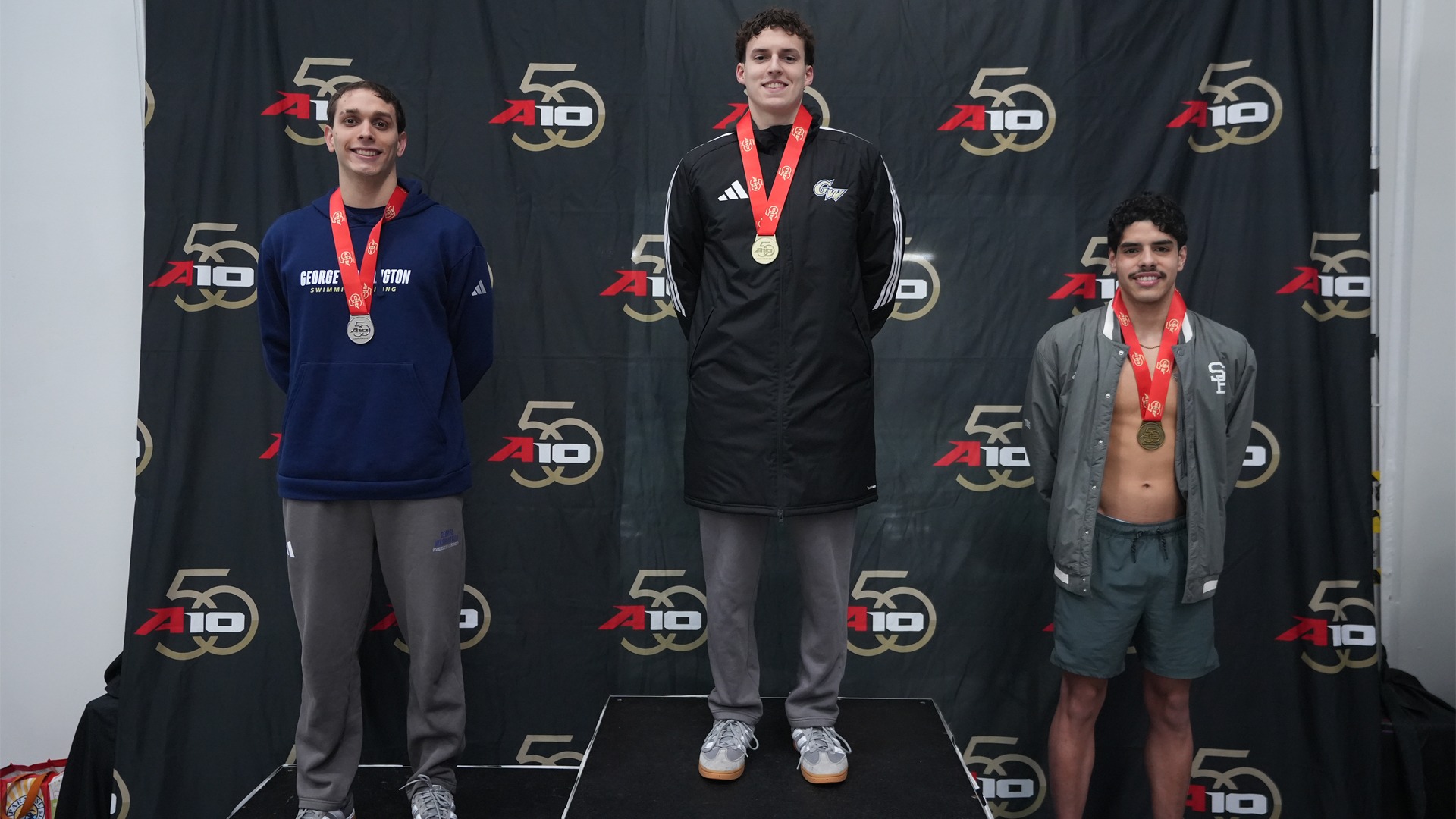 Kevyn Collazo Torres bronze medal, Atlantic 10 Championships Day Three recap photo