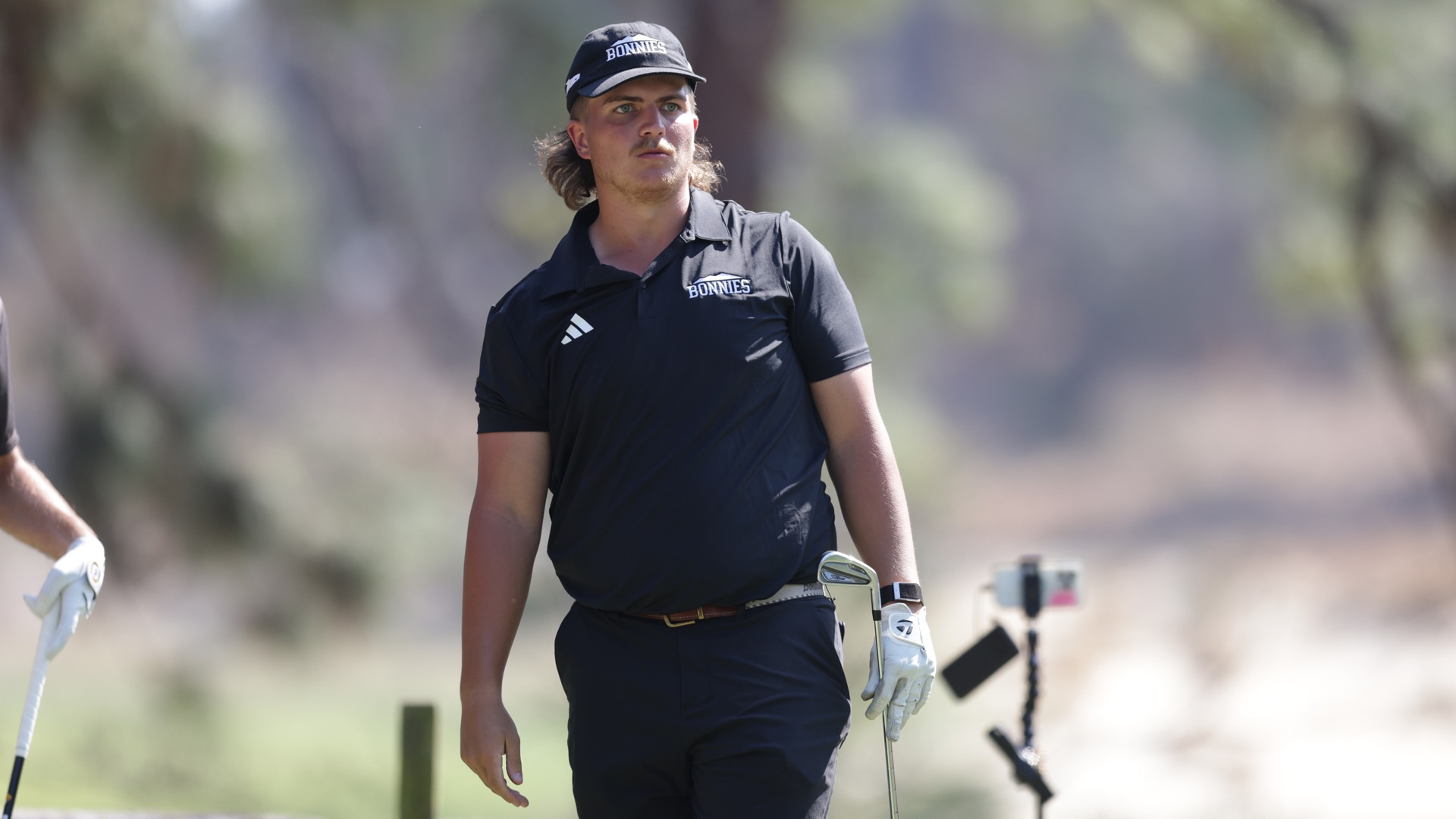 Braddock Damore on the tee box