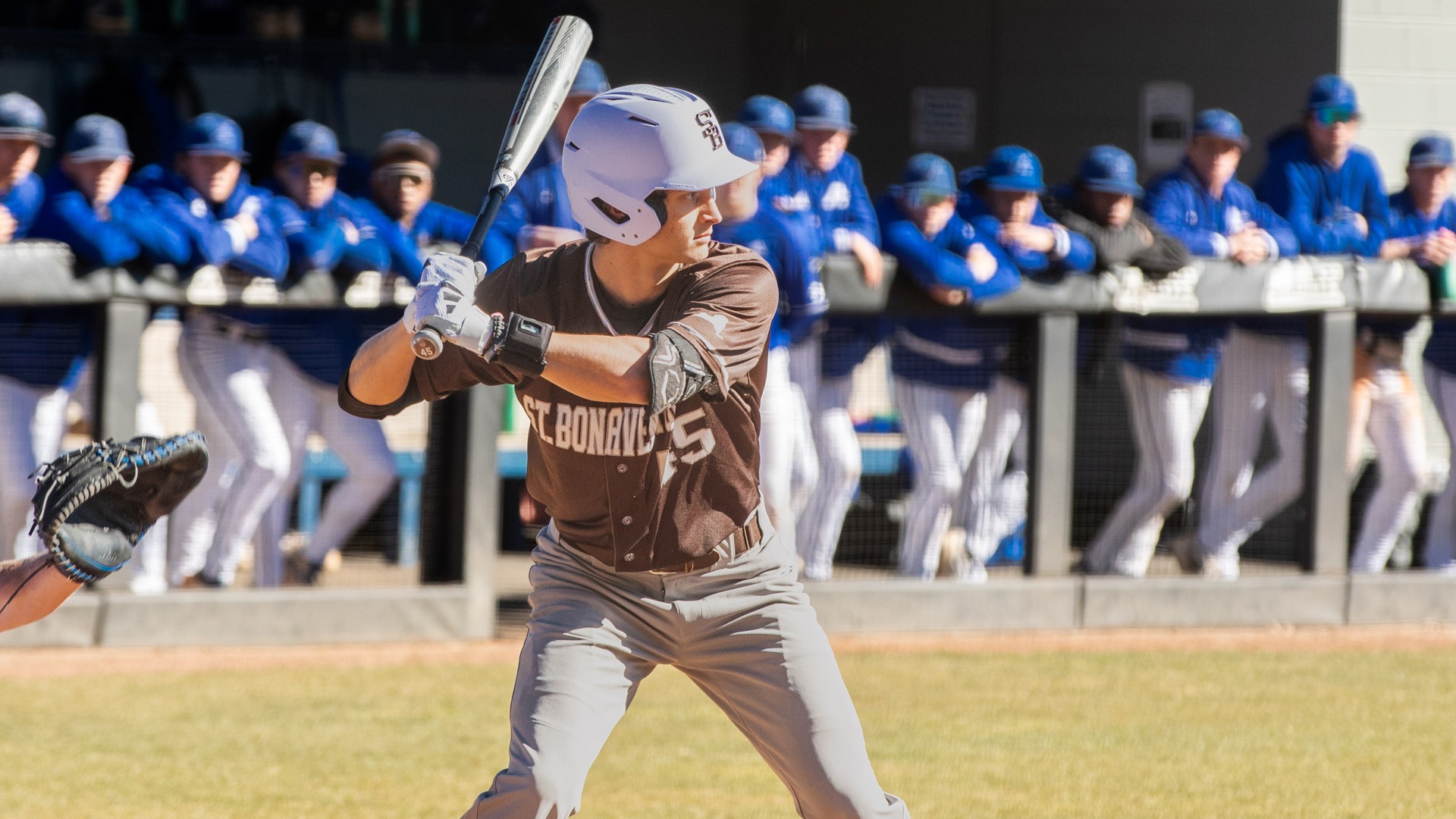 Conner Vercollone at bat