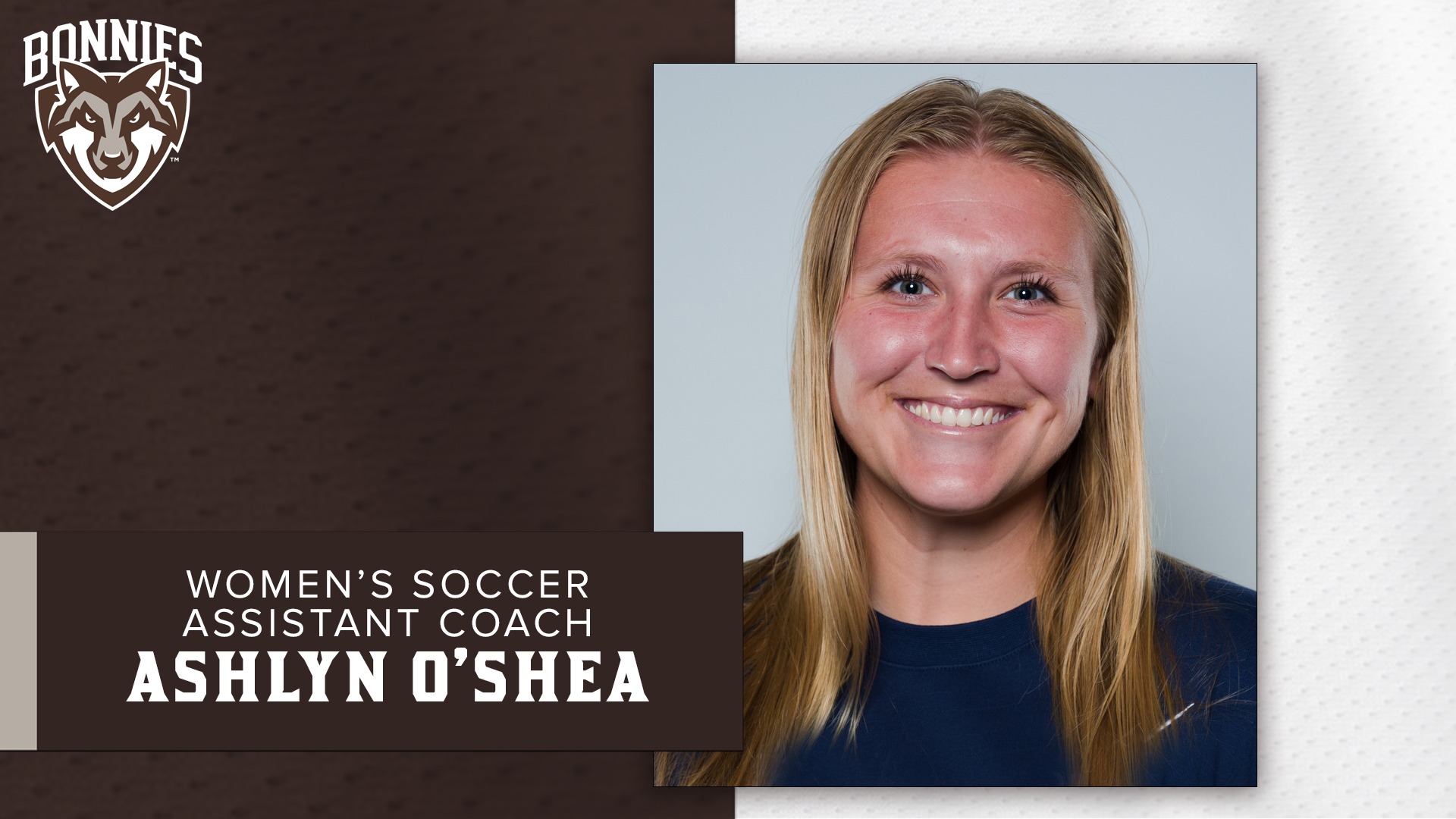 Ashlyn O'Shea St. Bonaventure women's soccer assistant coach