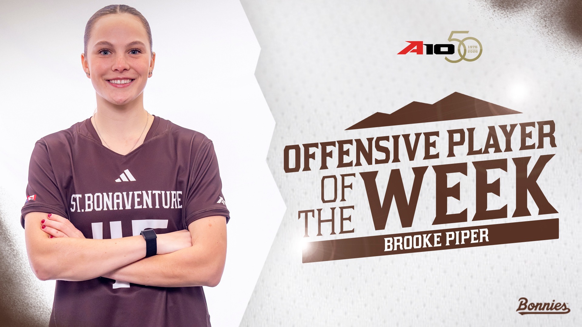 Brooke Piper WLAX Atlantic 10 Offensive Player of the Week