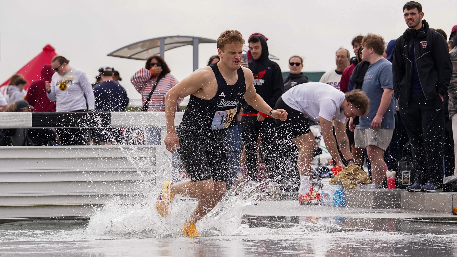 William McCarthy Bonnies track steeplechase