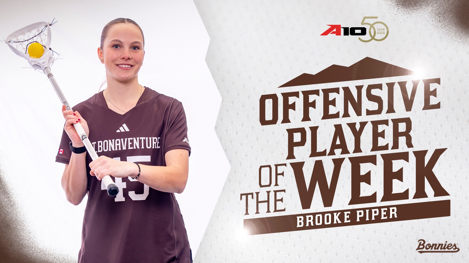 Brooke Piper Offesnive Player of the Week (4/20)