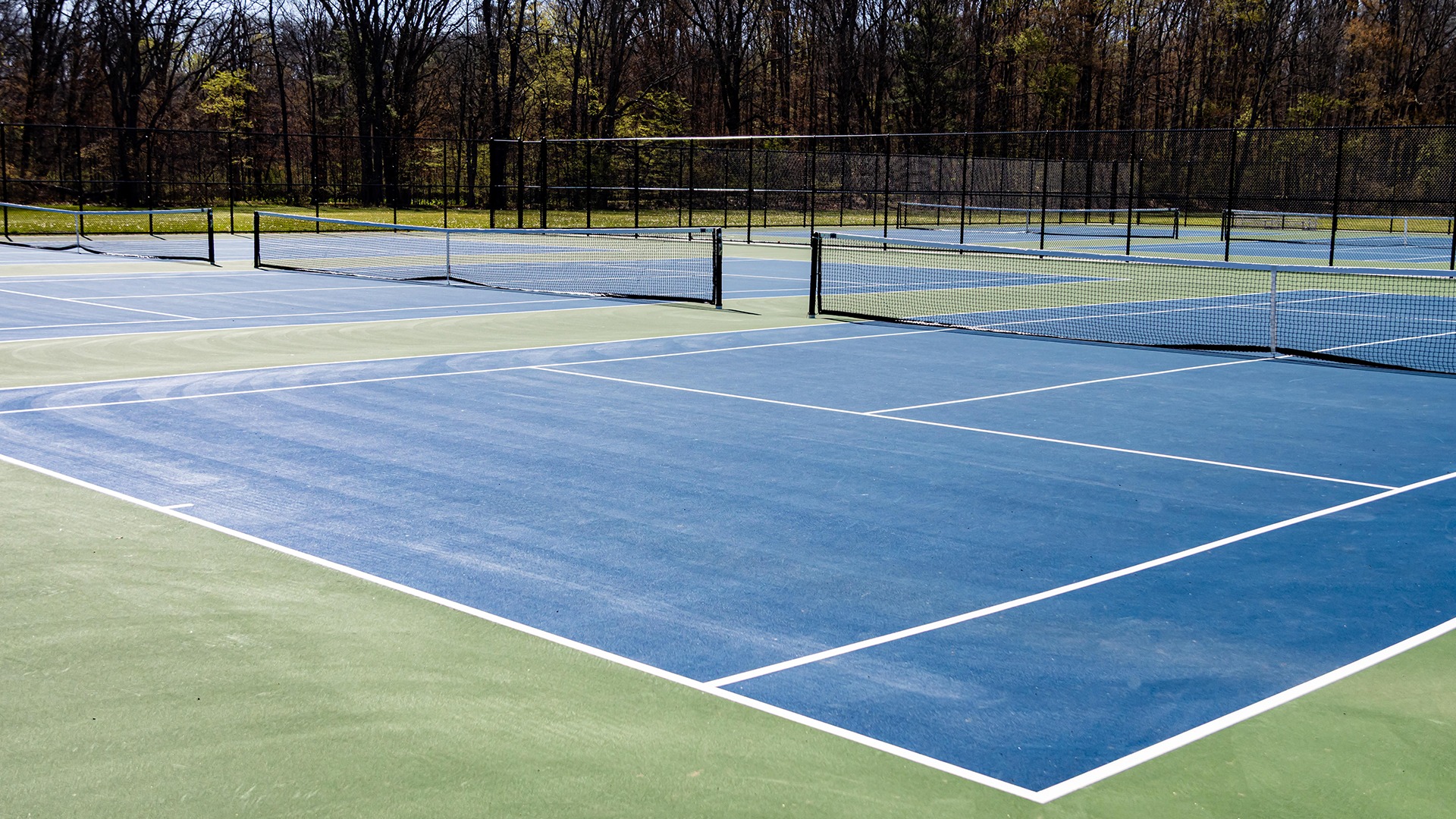 New Outdoor Tennis Courts