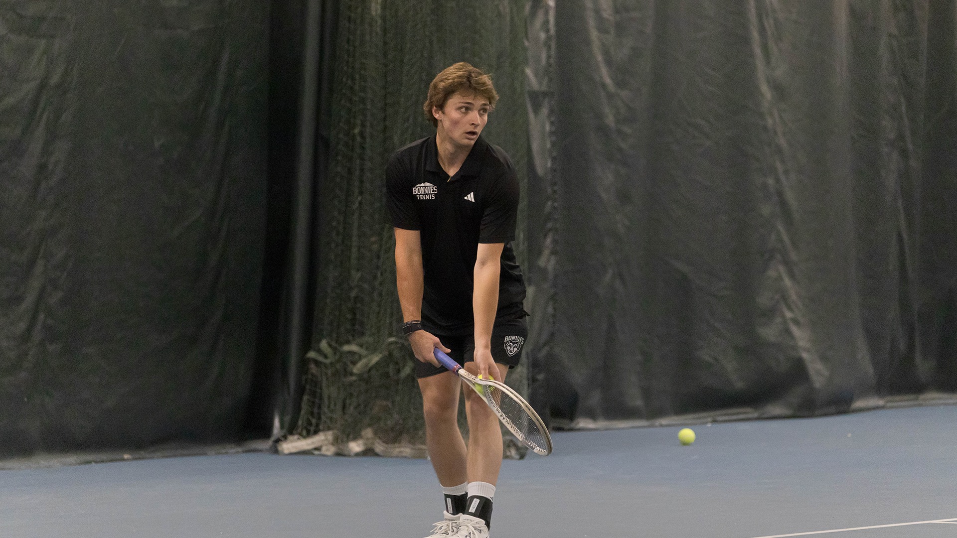 Davis Matney serving