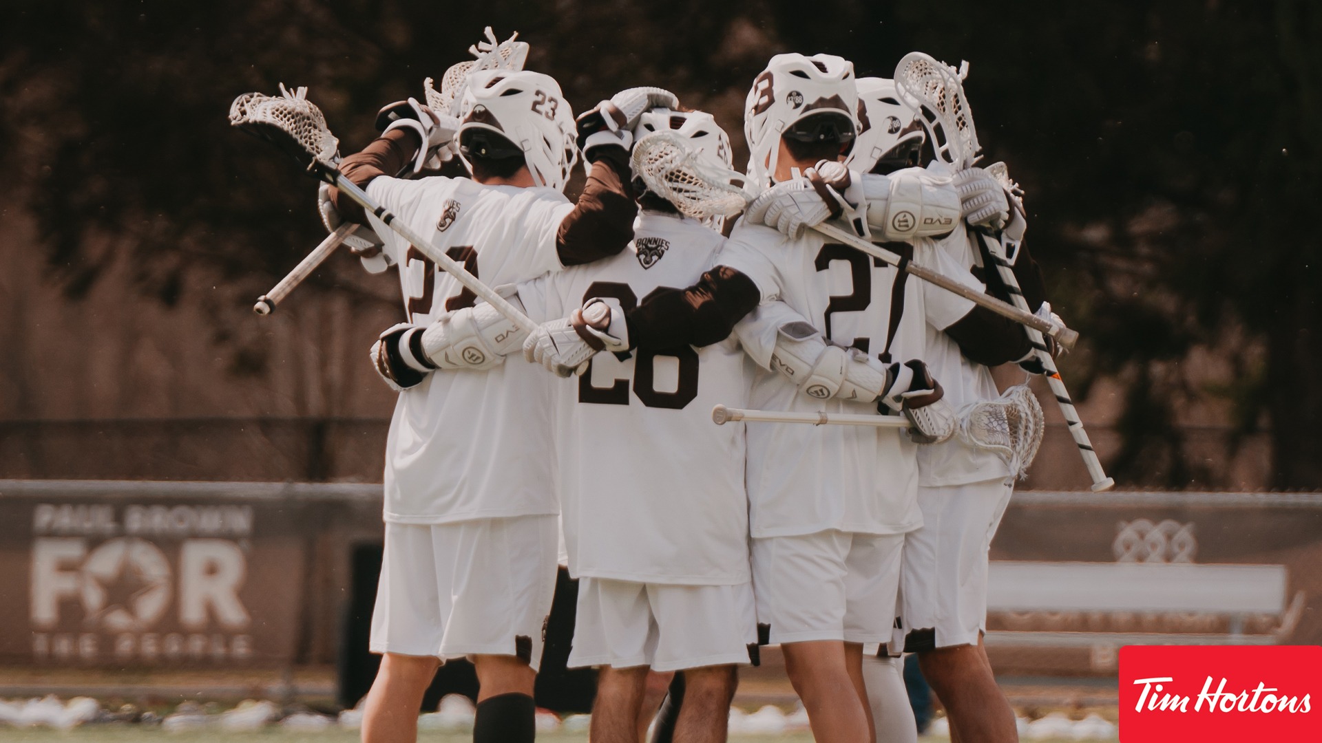 MLAX vs. #4 RIchmond preview photo huddle