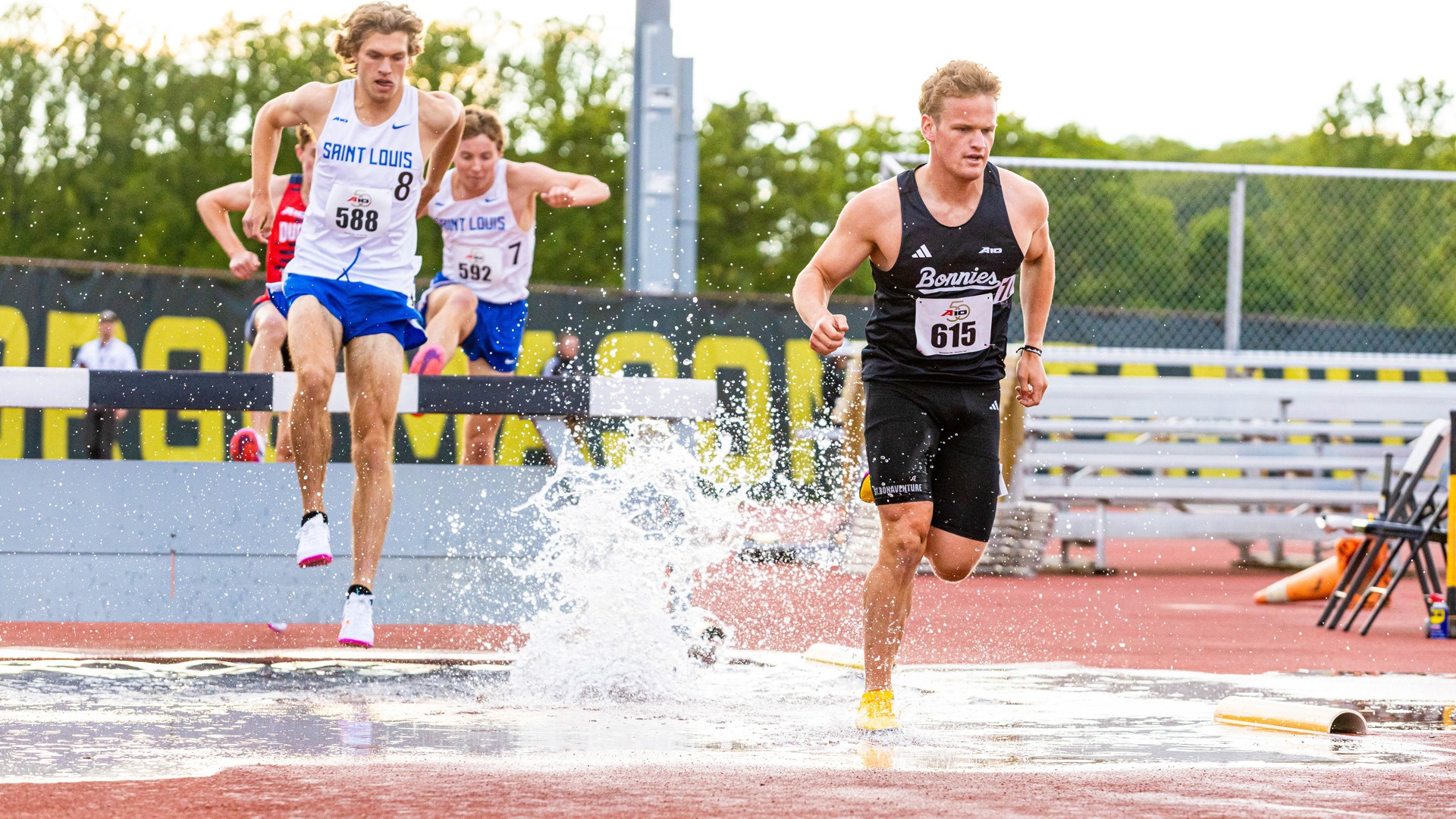 Will McCarthy A-10 Championship steeplechase