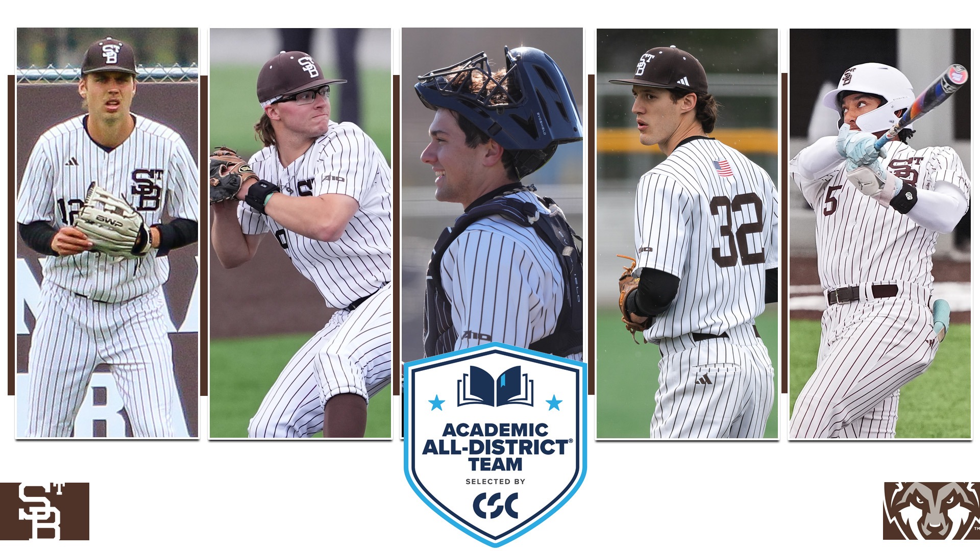2026 St. Bonaventure Baseball CSC Academic All-Region