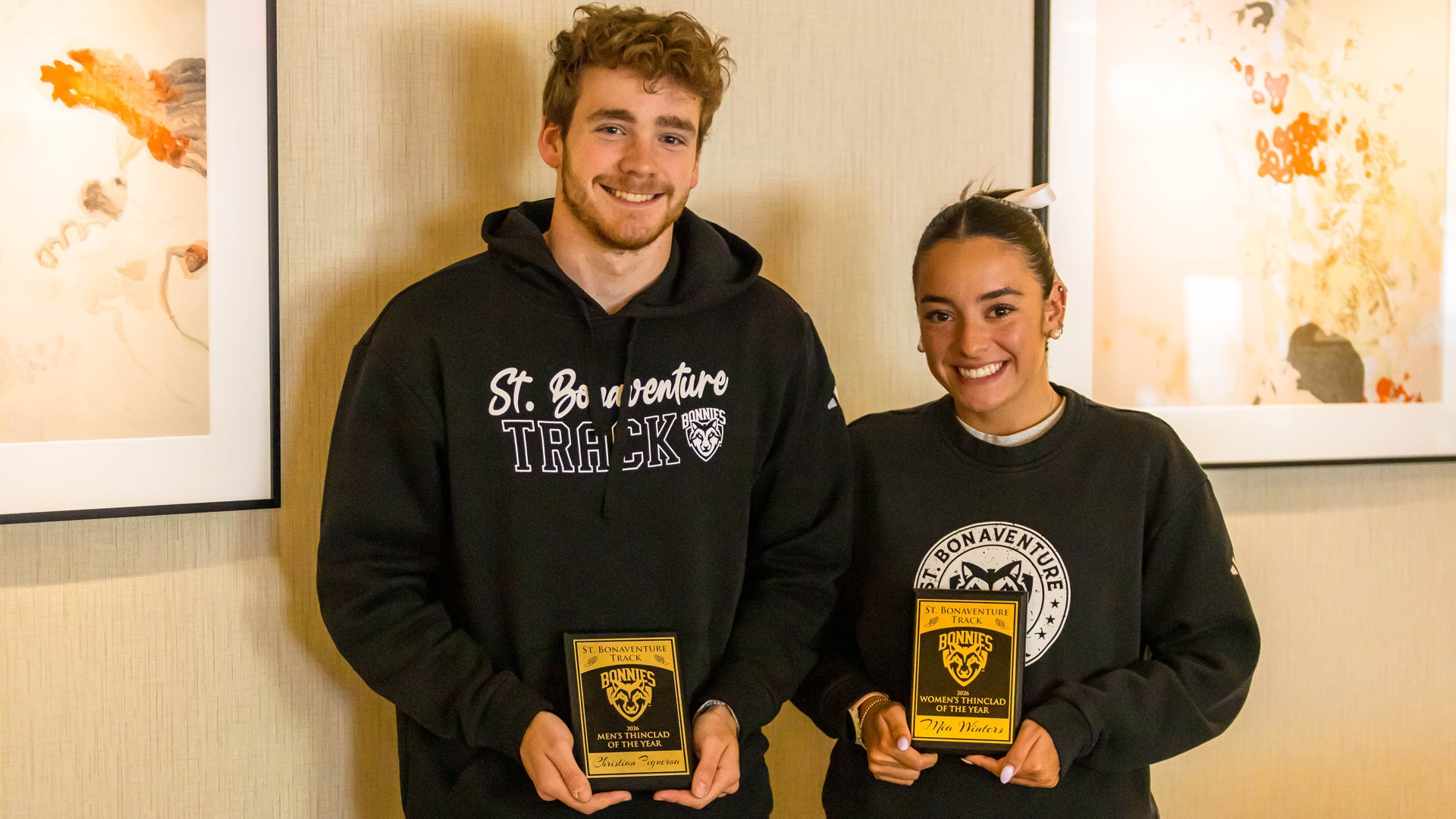 St. Bonaventure Thinclad Track Athletes of the Year