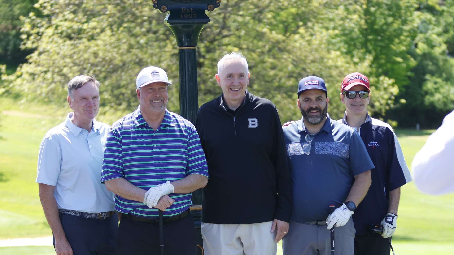 Golf With The Bonnies Olean group photo Mike MacDonald
