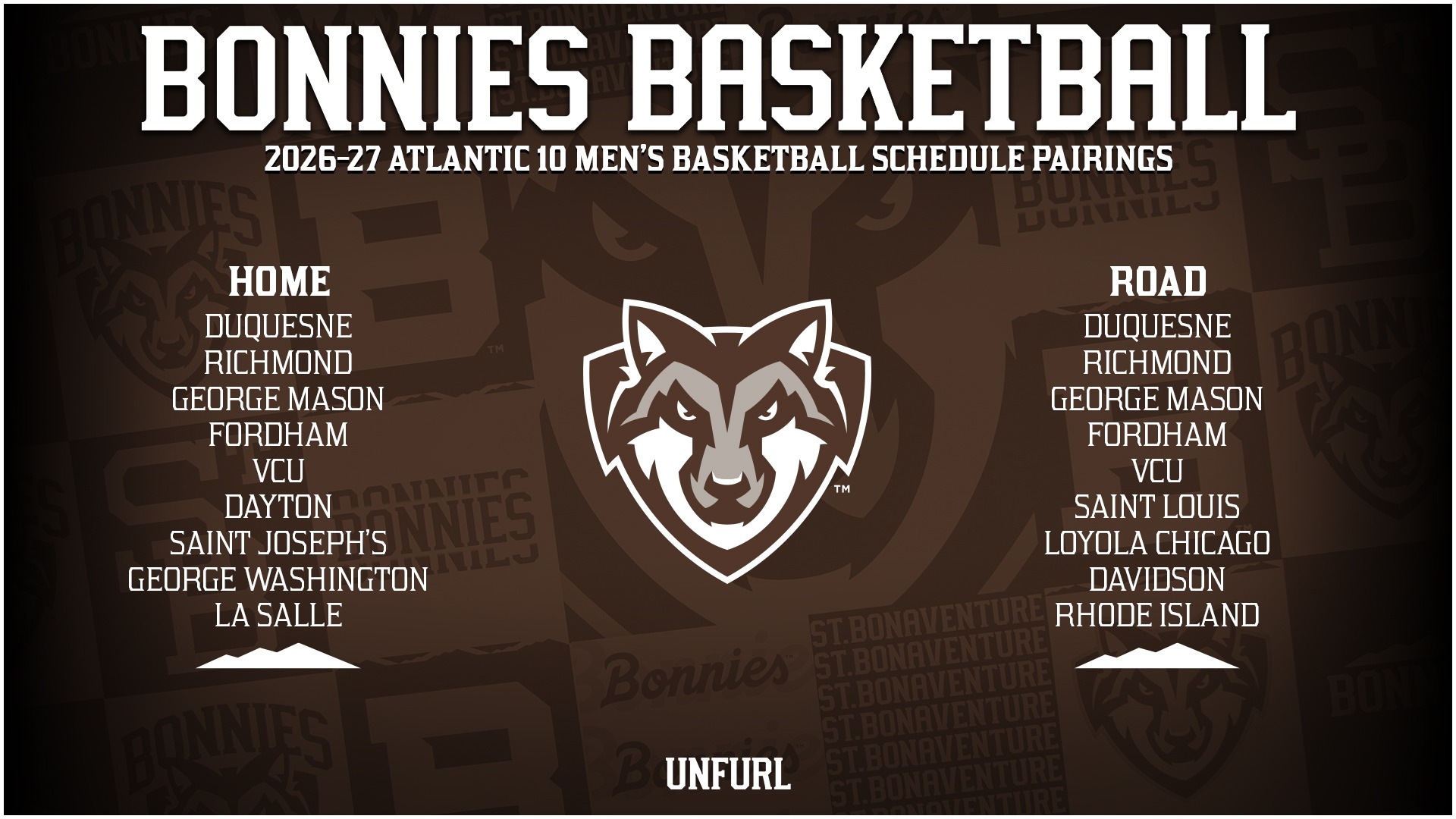 2026-27 MBB A-10 Schedule Pairings