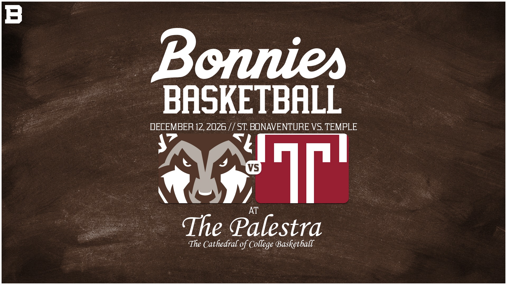 MBB vs. Temple Announcment