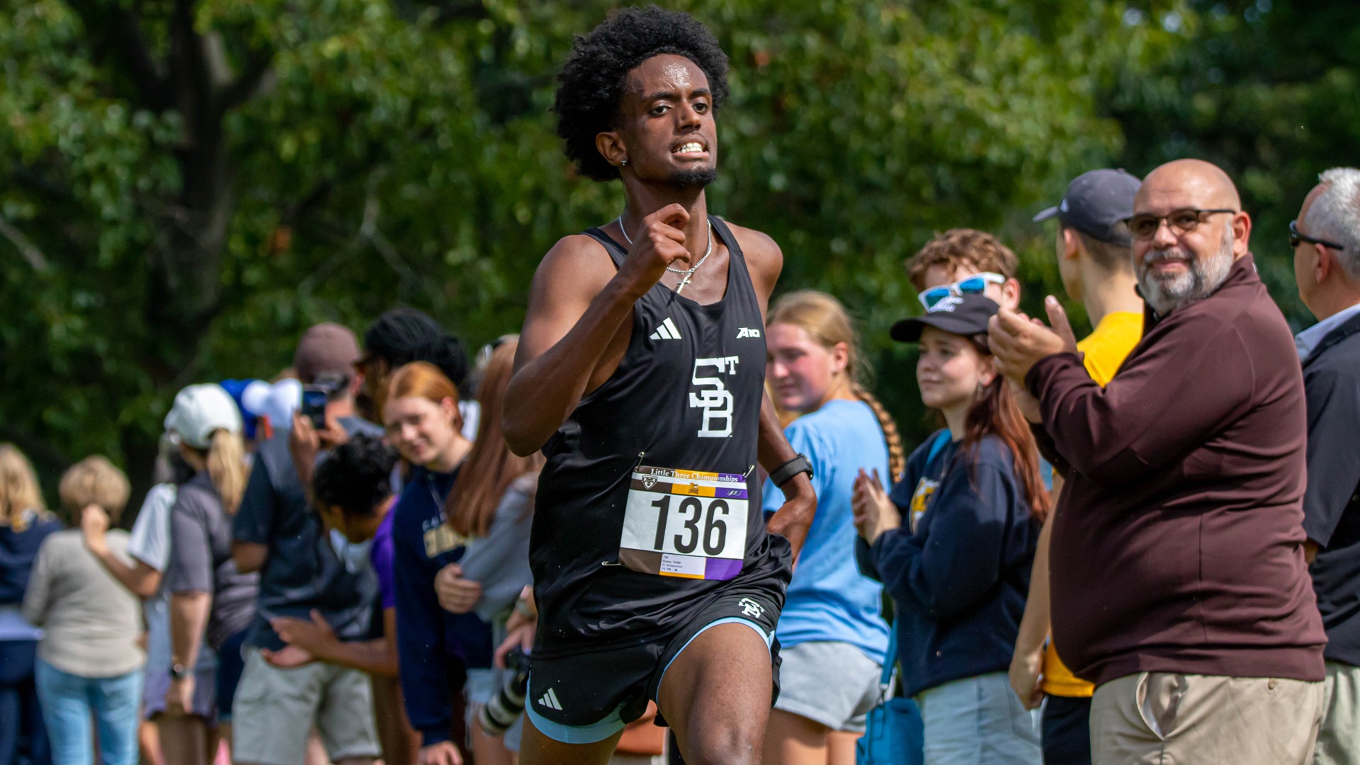 Teddy Eyasu at Little Three Championship