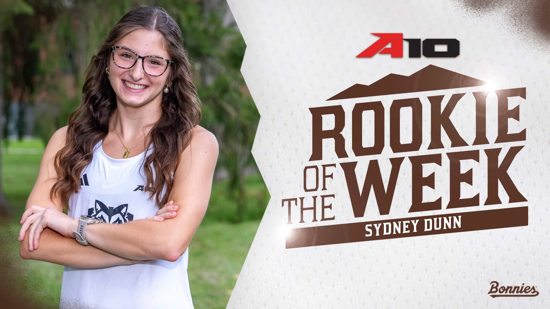 Sydney Dunn Atlantic 10 Women's Cross Country Rookie of the Week