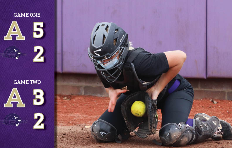 Softball grits out two wins on Opening Day Albion College