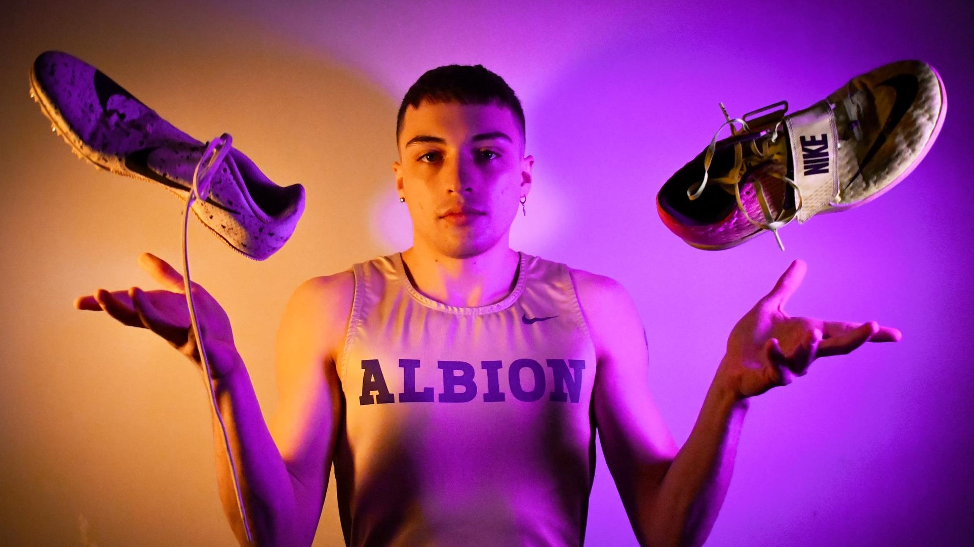 Indoor track and field returns to action in Ohio Albion College