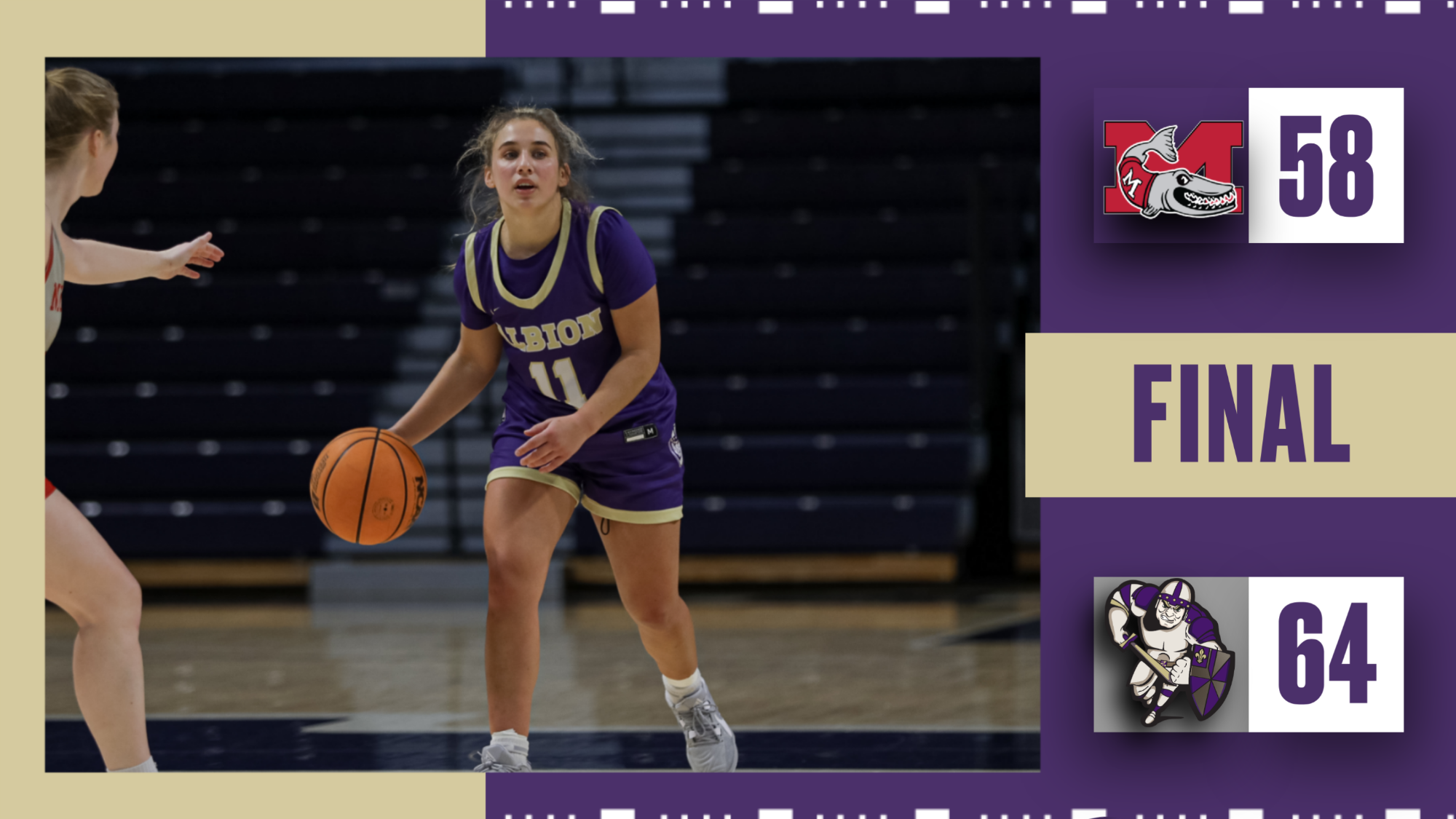 WBB erases late deficit, rallies to OT win Albion College