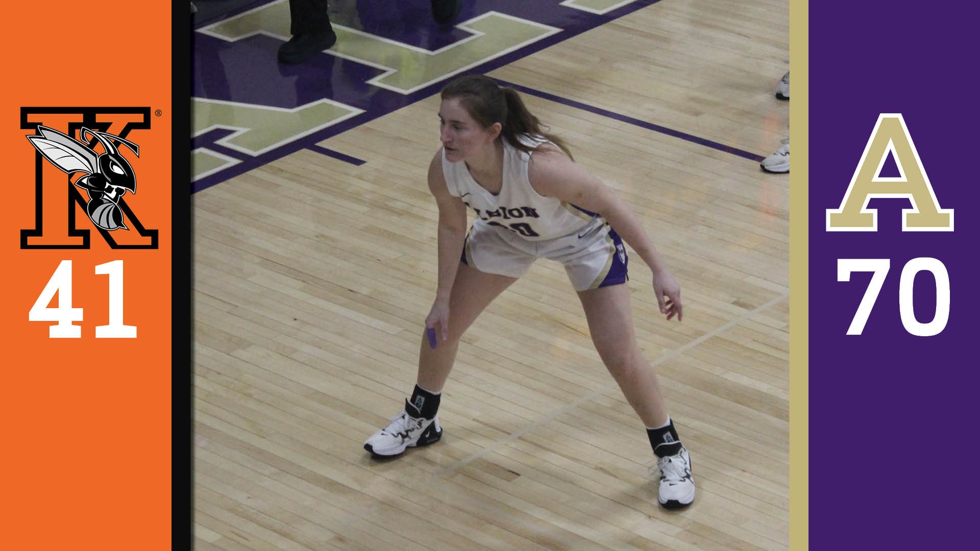 WBB rolls to victory at home Albion College