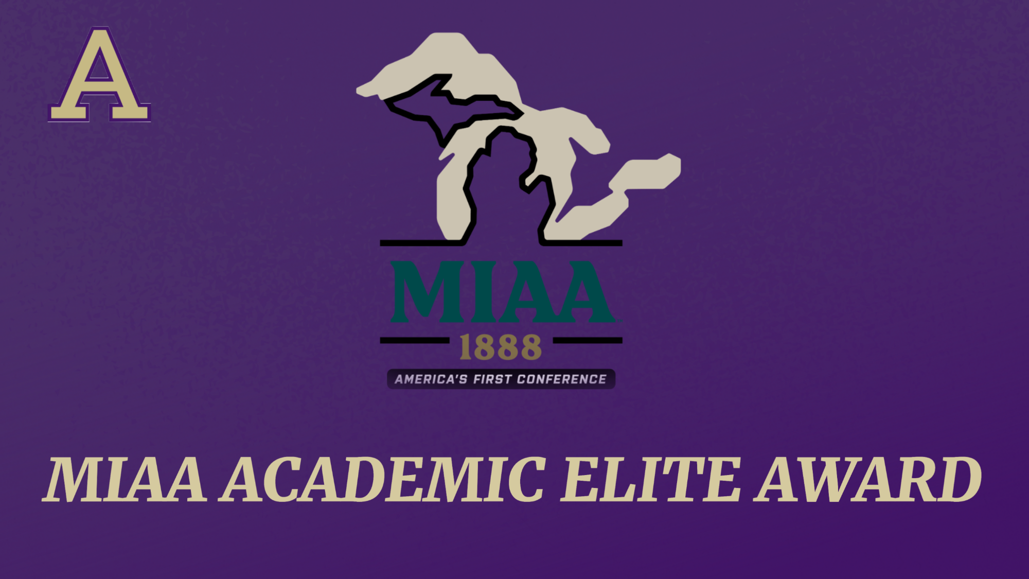 MIAA Academic Elite Award