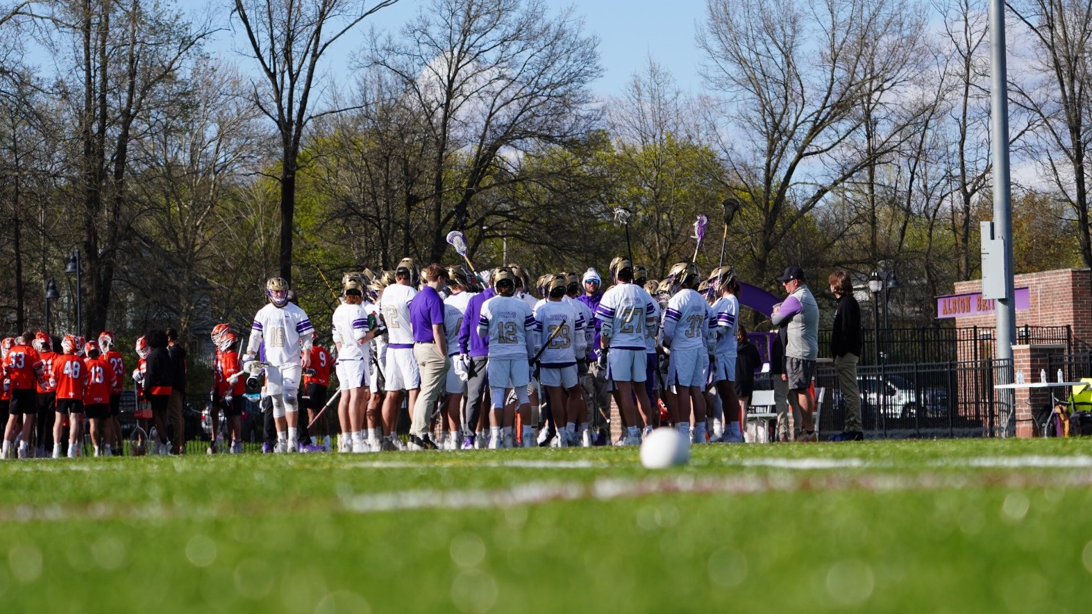 Men's Lacrosse Team 2025 vs Kalamazoo
