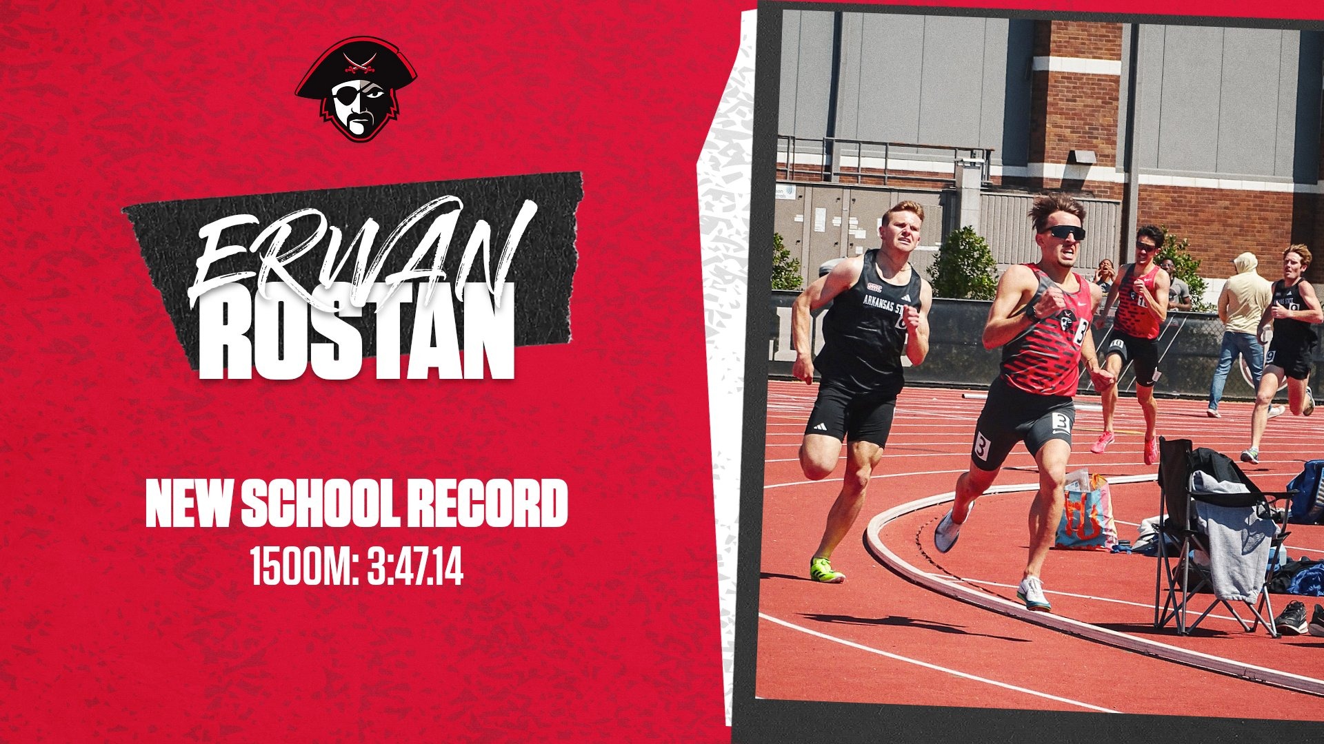 Track new record