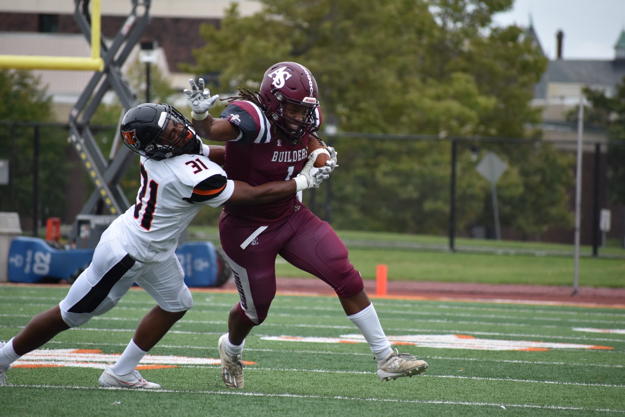 Football Grinds Out 3723 Win at Buffalo State The Apprentice School