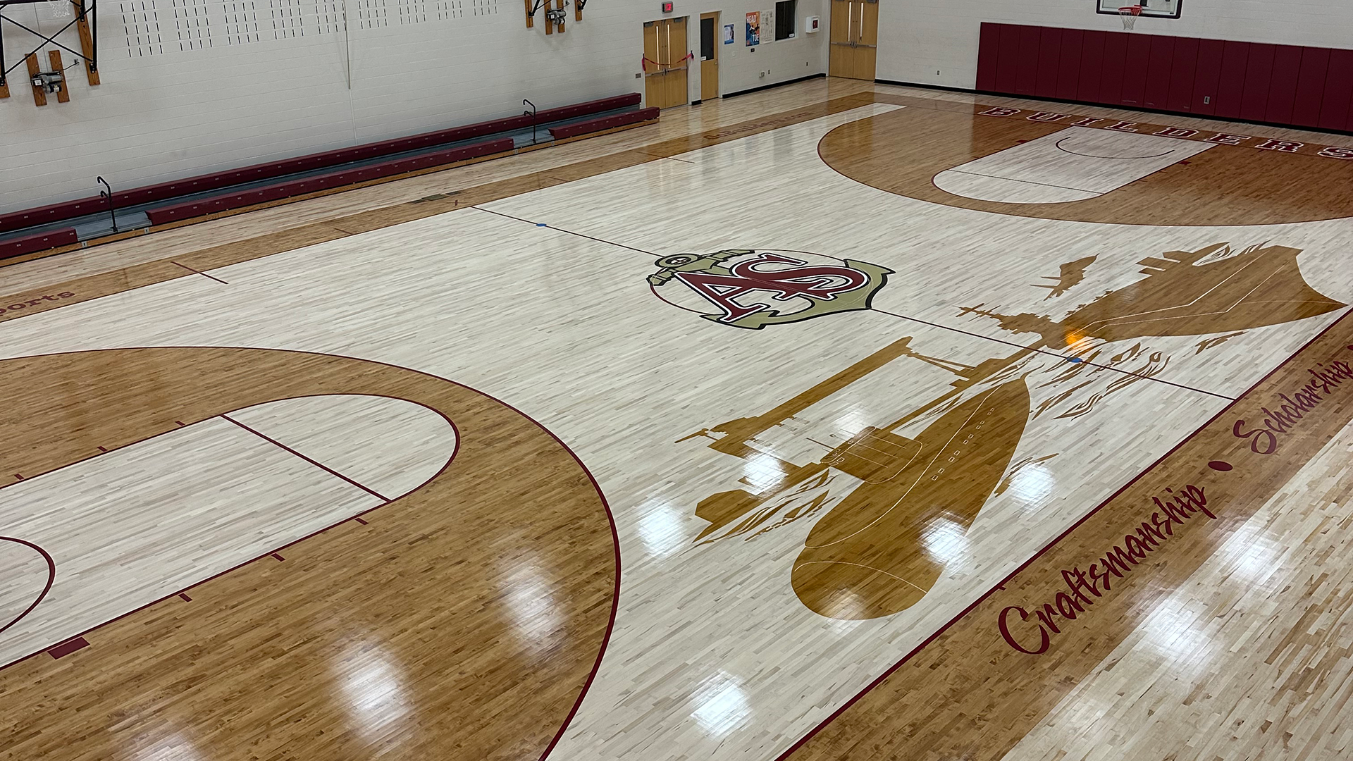 Gym Floor New