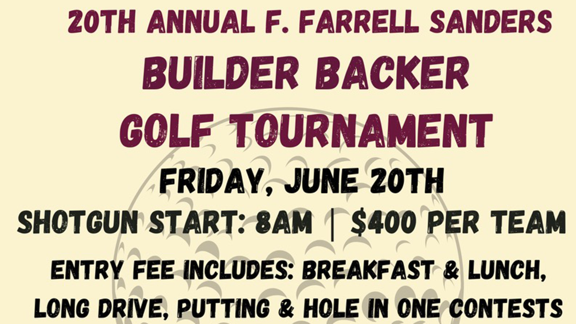 AABC Golf Tournament