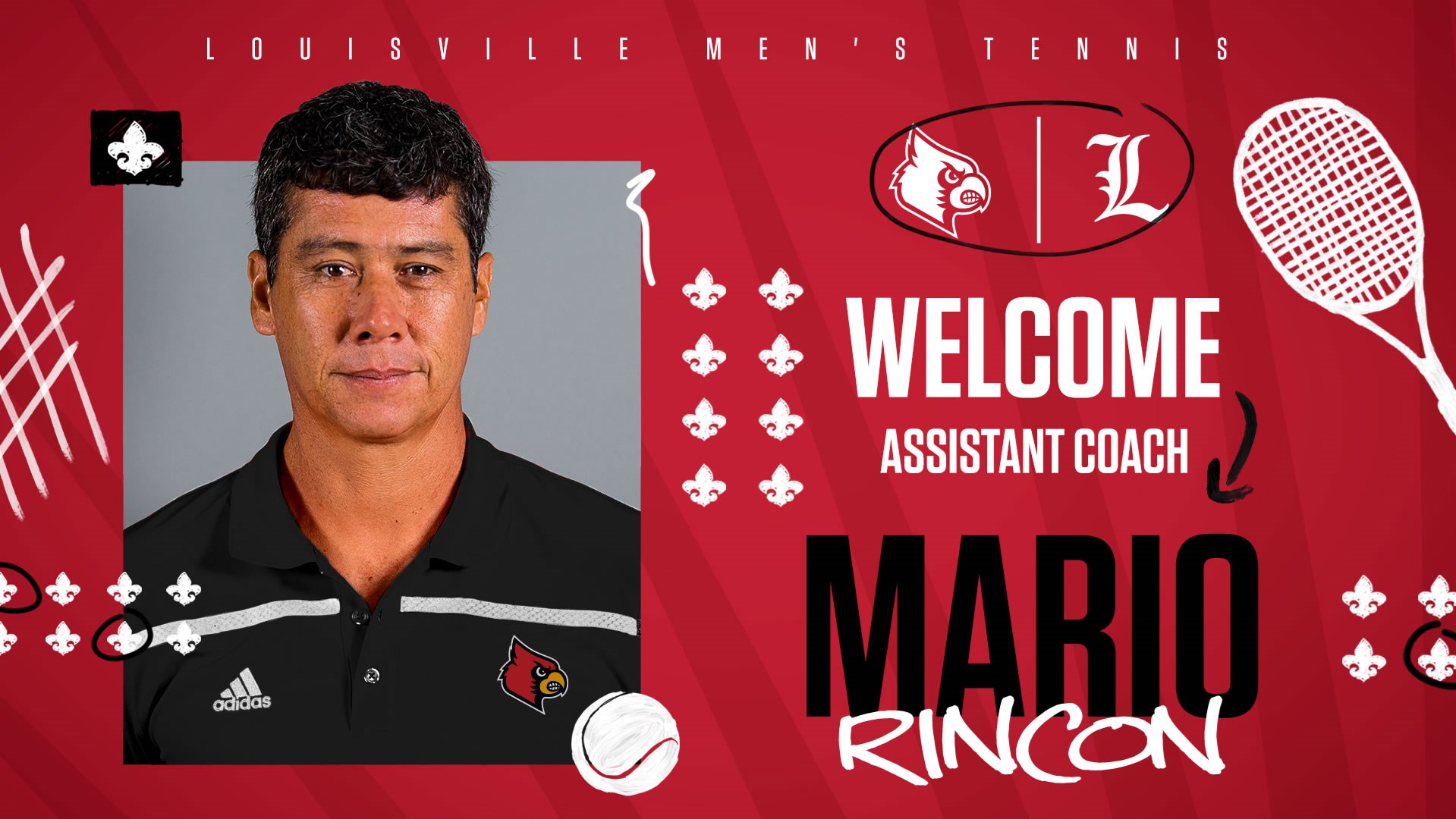 Rincon Joins Men's Tennis Coaching Staff University of Louisville Athletics