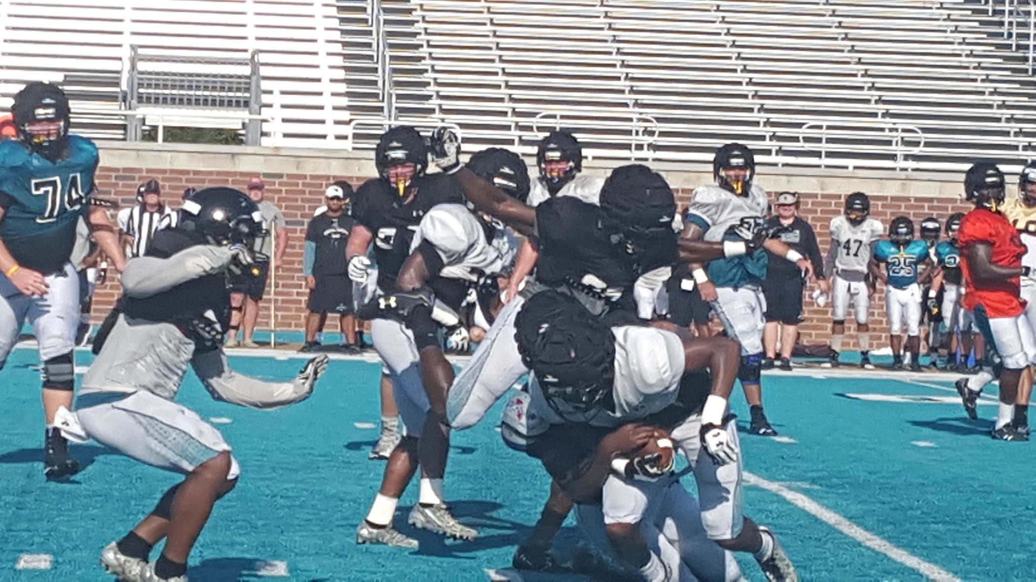 Coastal Carolina Football Holds Final Scrimmage Coastal Carolina